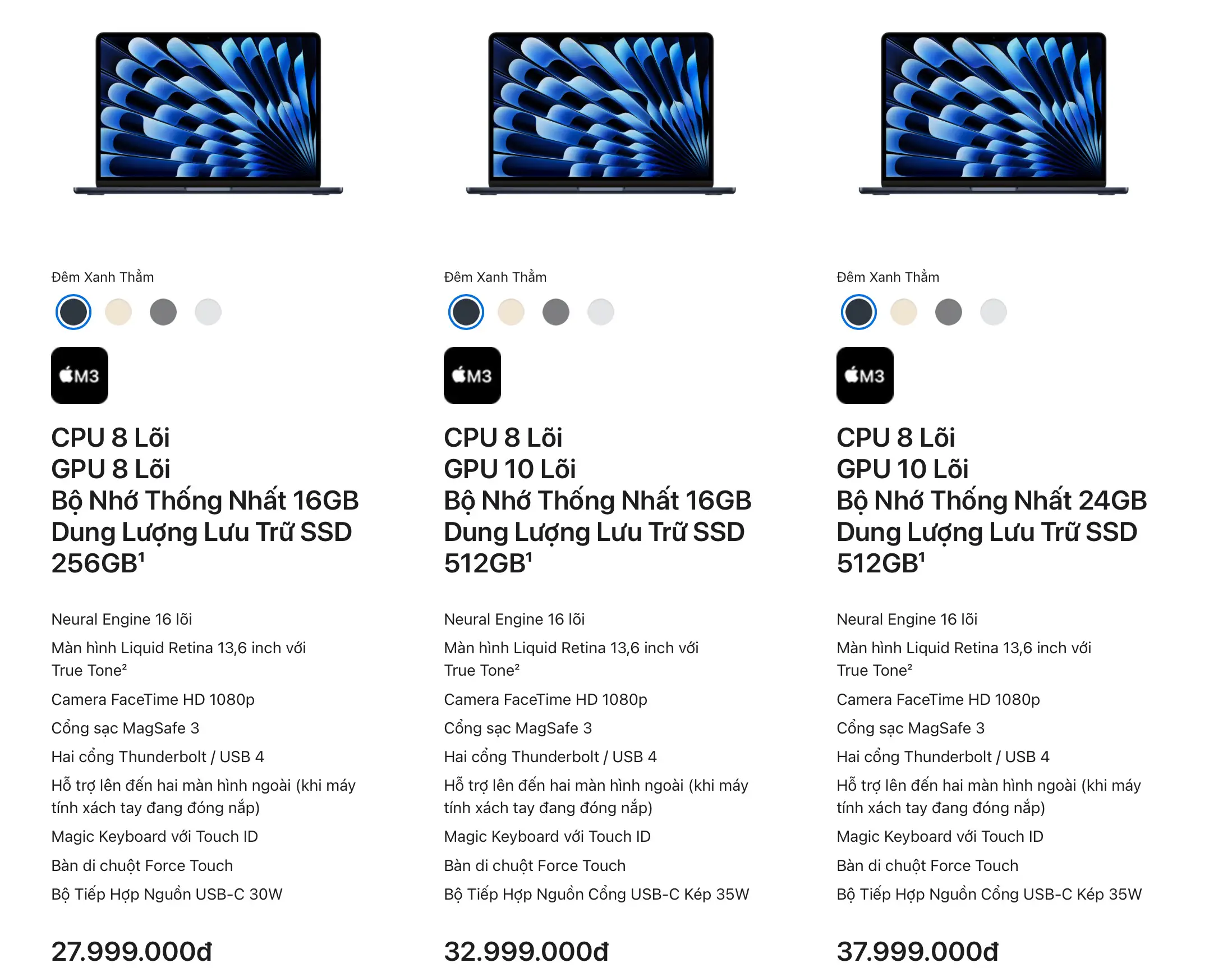 Apple cập nhật MacBook Air với 16GB RAM và không tăng giá bán