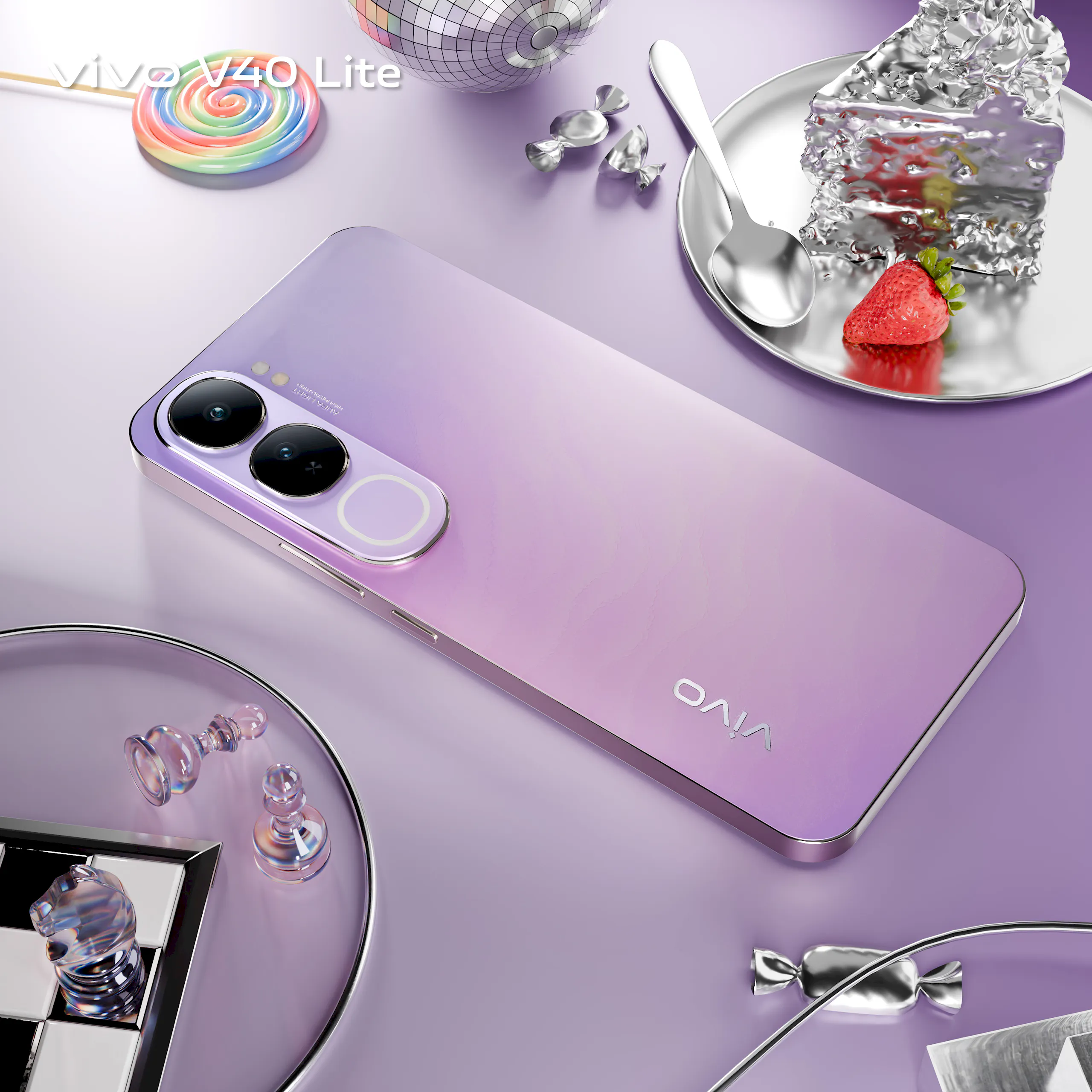 Mở bán vivo V40 Lite độc quyền Thế Giới Di Động, giá từ 8.49 triệu đồng