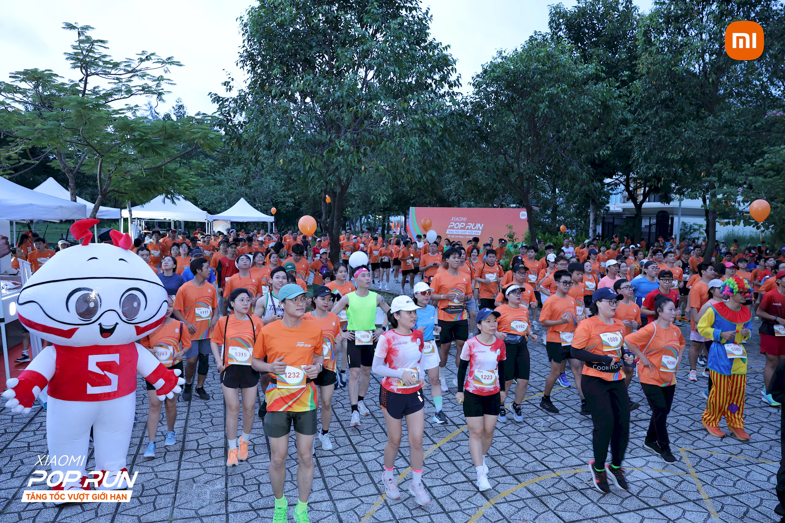 Hơn 1,000 runner tham gia Xiaomi POP Run 2024 tại TP.HCM