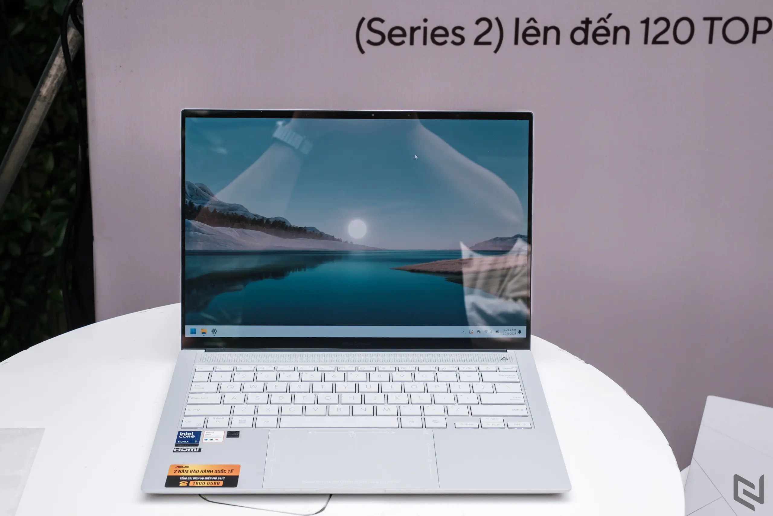 Trên tay ASUS Zenbook S 14: Siêu mỏng, mạnh mẽ với Intel Copilot+ PC