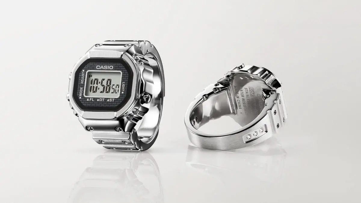 Casio ra mắt nhẫn đồng hồ kỷ niệm 50 năm với giá 120 USD