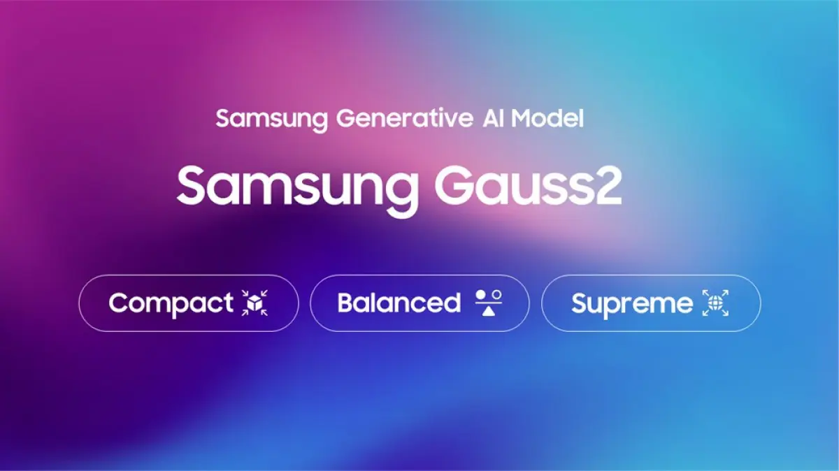 Samsung ra mắt mô hình AI Gauss2 với khả năng xử lý trực tiếp trên thiết bị