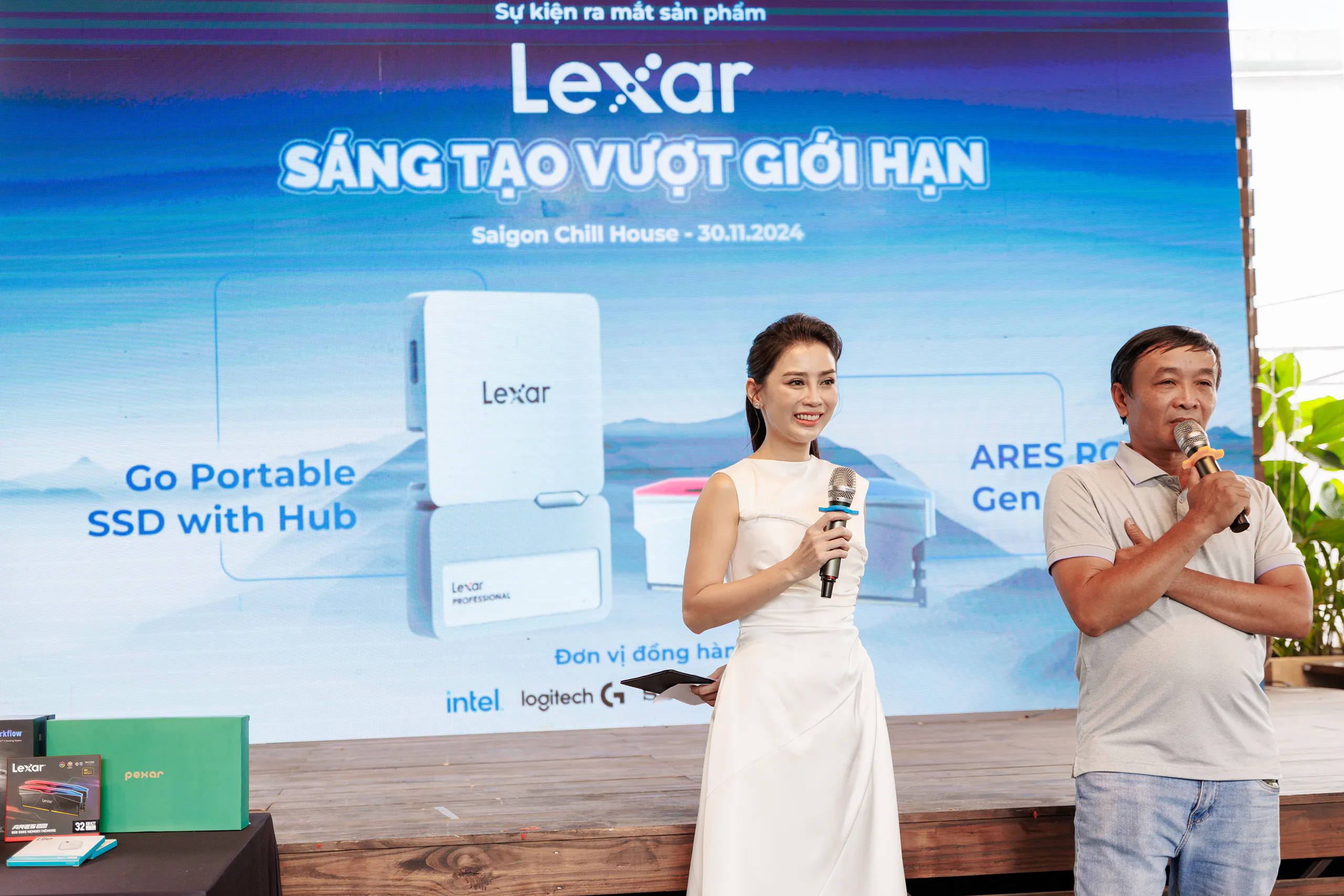 Lexar ra mắt dòng sản phẩm SSD di động và RAM ARES RGB Gen 2 DDR5