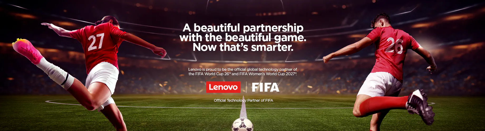 Lenovo trở thành đối tác công nghệ của FIFA, hỗ trợ World Cup 2026 và Women’s World Cup 2027