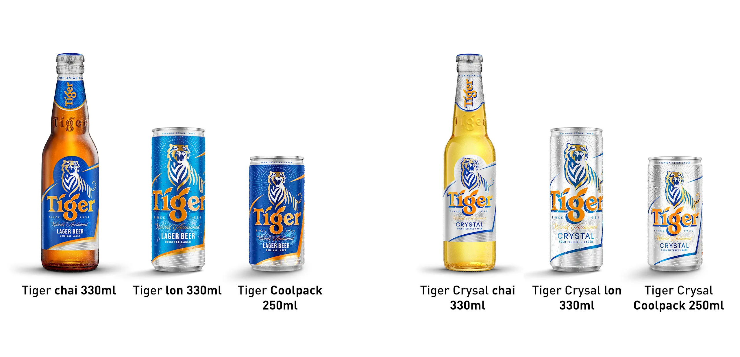 Tiger Beer chính thức ra mắt diện mạo và câu chuyện thương hiệu mới