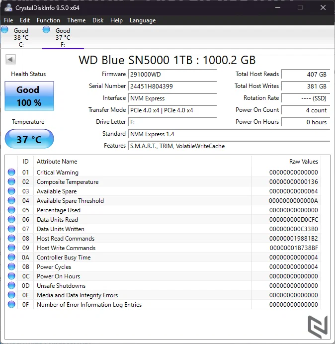 Đánh giá SSD WD Blue SN5000 1TB: Sự lựa chọn đáng giá cho người dùng phổ thông