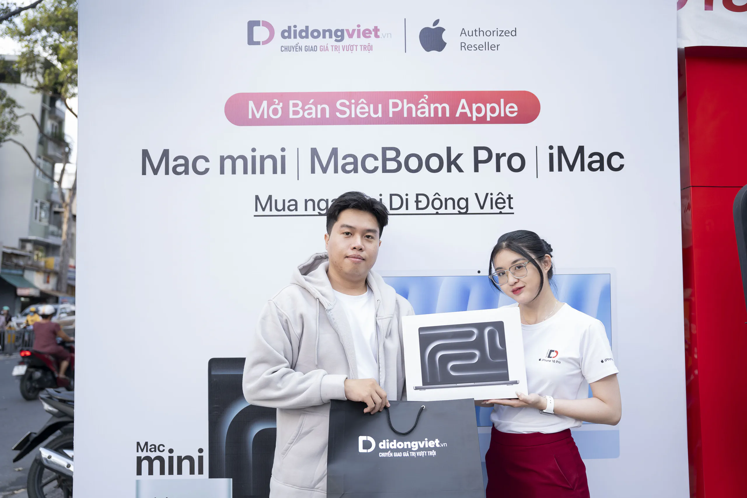 Di Động Việt chính thức mở bán Mac mini M4, iMac, MacBook Pro, giá từ 14.99 triệu đồng