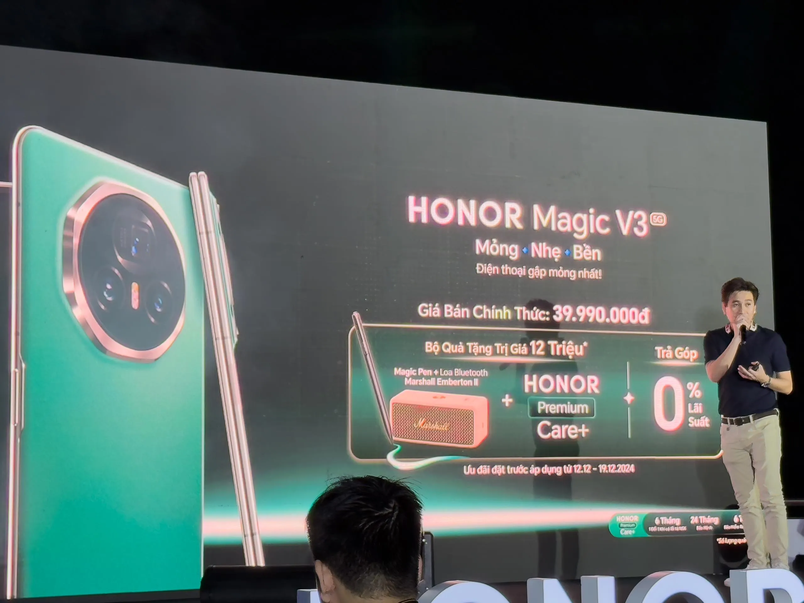 HONOR Magic V3 ra mắt tại Việt Nam - Smartphone gập mỏng nhất thế giới