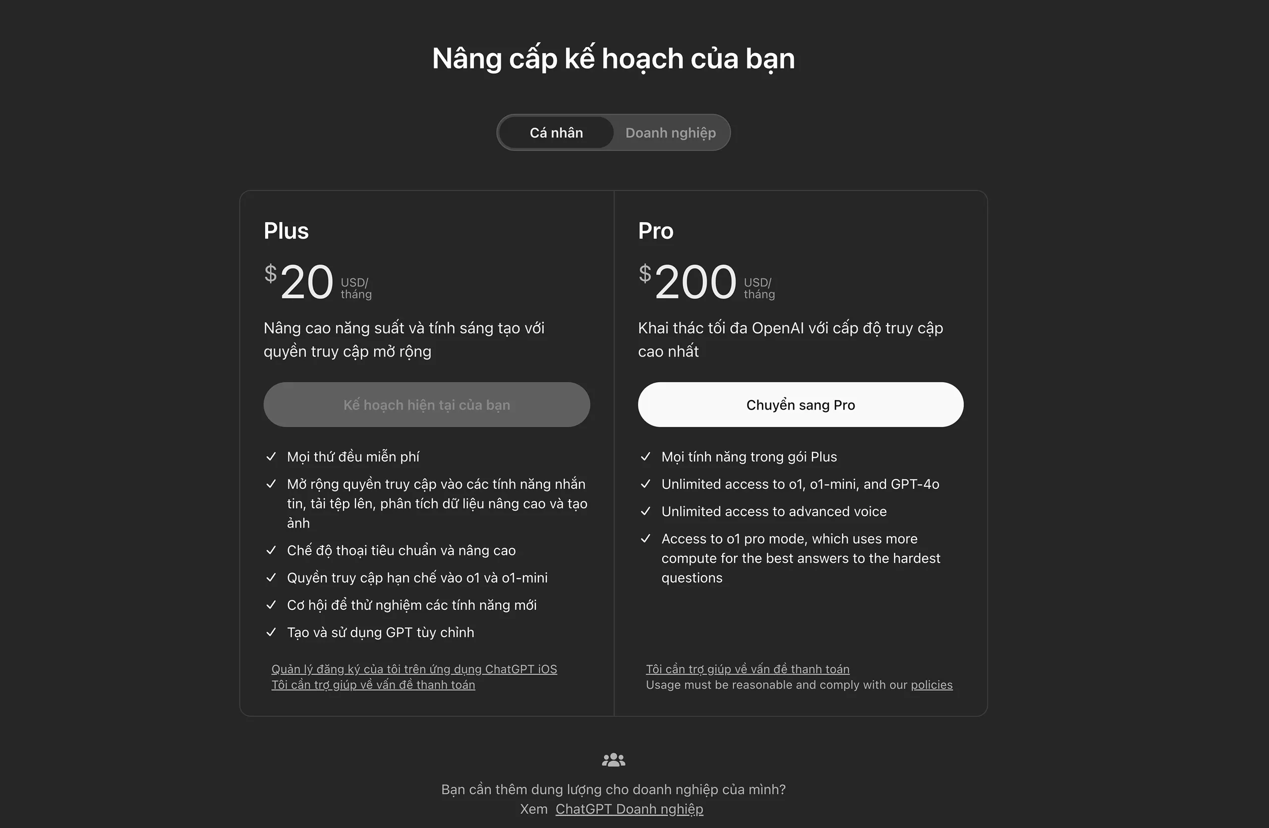 OpenAI ra mắt gói ChatGPT Pro với giá 200 USD/tháng