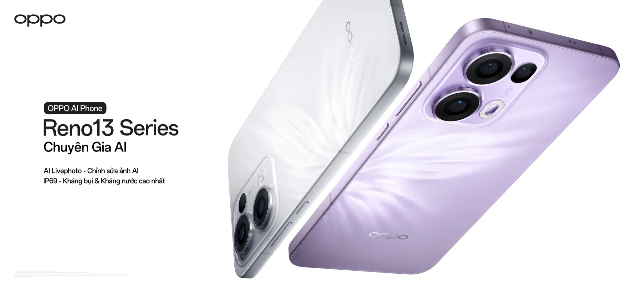 OPPO Reno13 Series chính thức ra mắt tại Việt Nam - Nhiếp ảnh AI sáng tạo, hiệu năng ấn tượng và thiết kế độc đáo