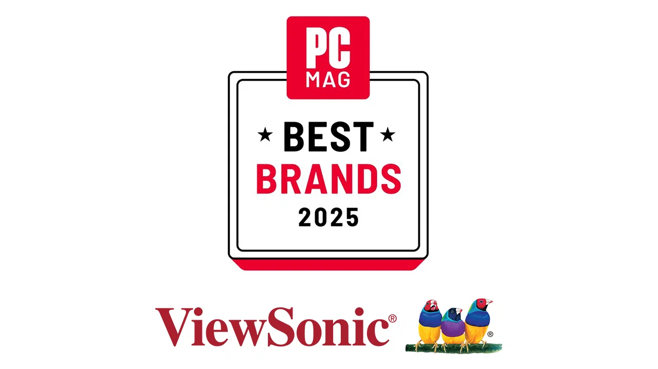 ViewSonic được vinh danh trong Top 25 thương hiệu công nghệ hàng đầu 2025 do PC Magazine bình chọn