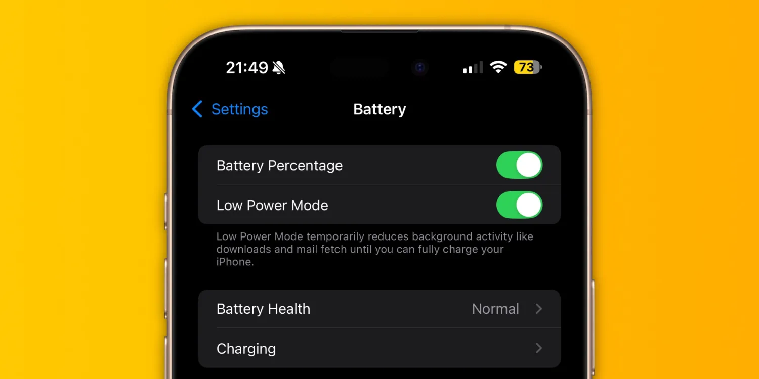 Đúng, bật Low Power Mode sẽ làm chậm iPhone của bạn đáng kể