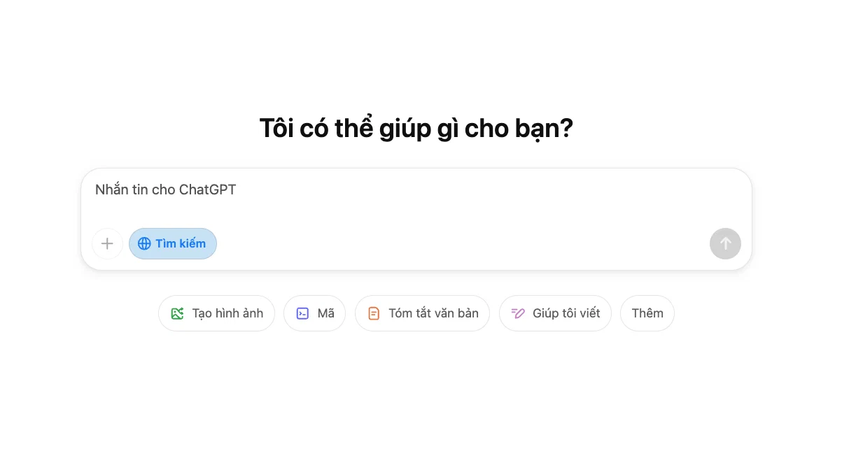 ChatGPT Search đã có thể sử dụng mà không cần đăng nhập