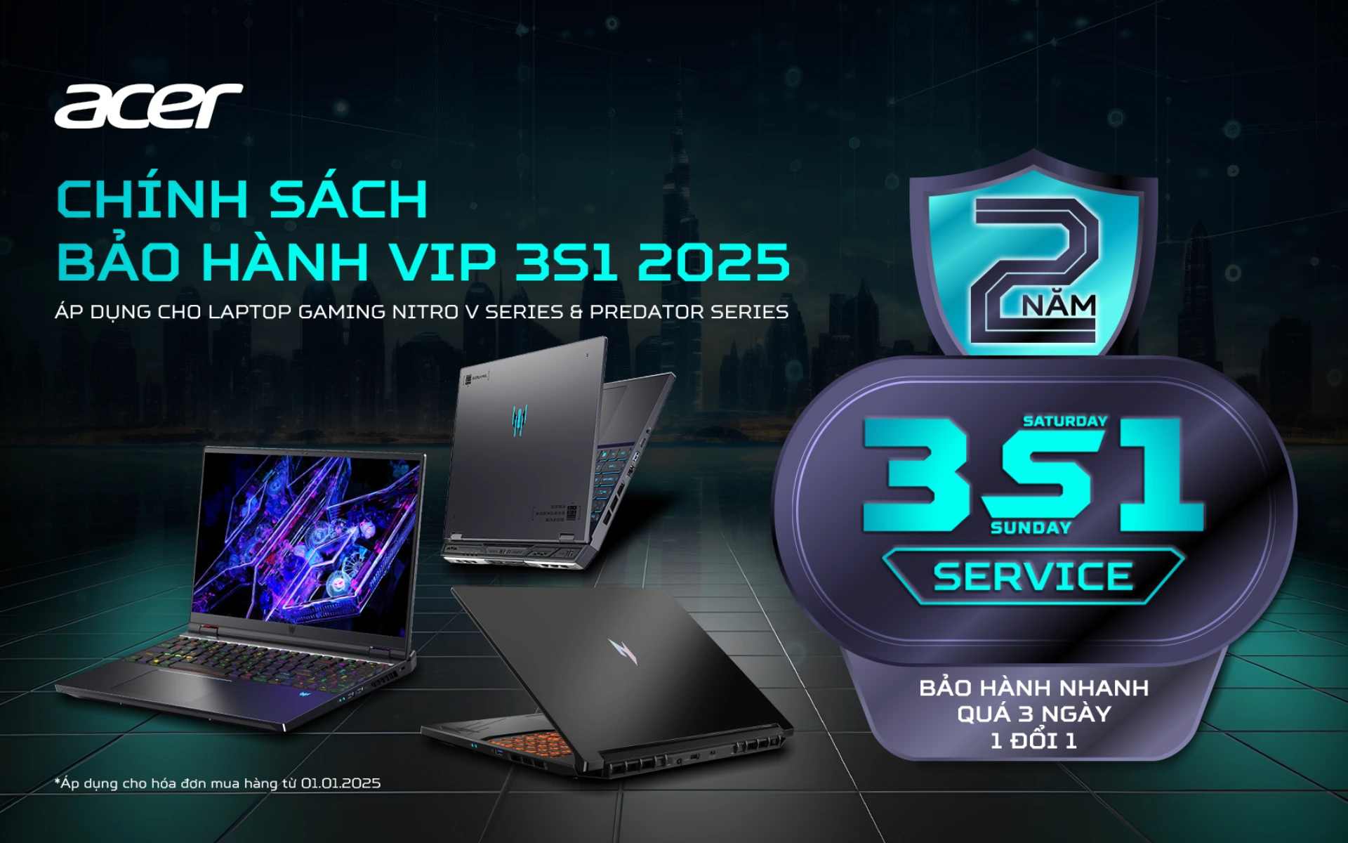 Trải nghiệm hình ảnh sắc nét và hiệu năng mạnh mẽ với laptop gaming quốc dân Acer Nitro V ProPanel 2025