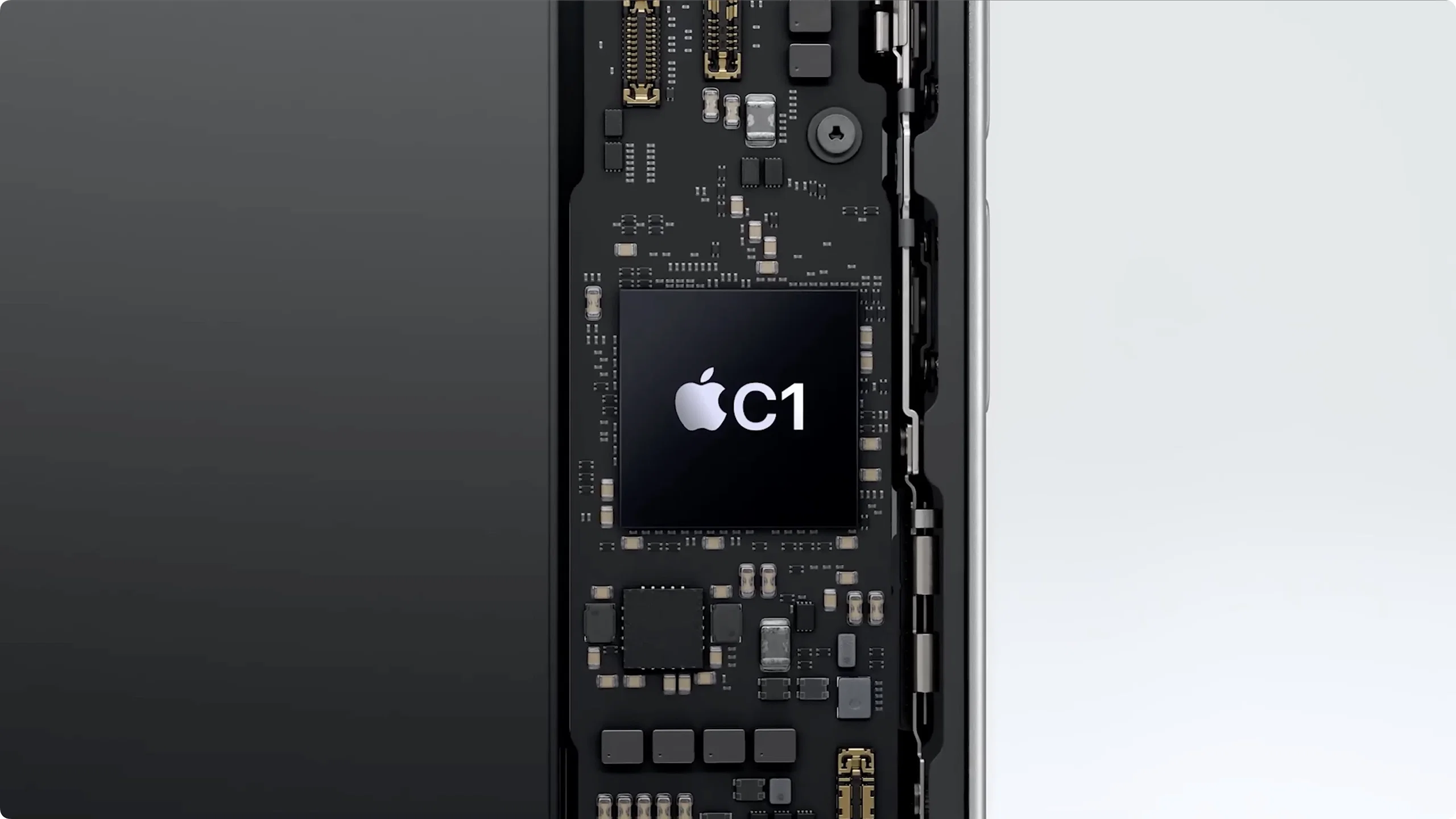 iFixit teardown iPhone 16e, hé lộ chi tiết về modem C1