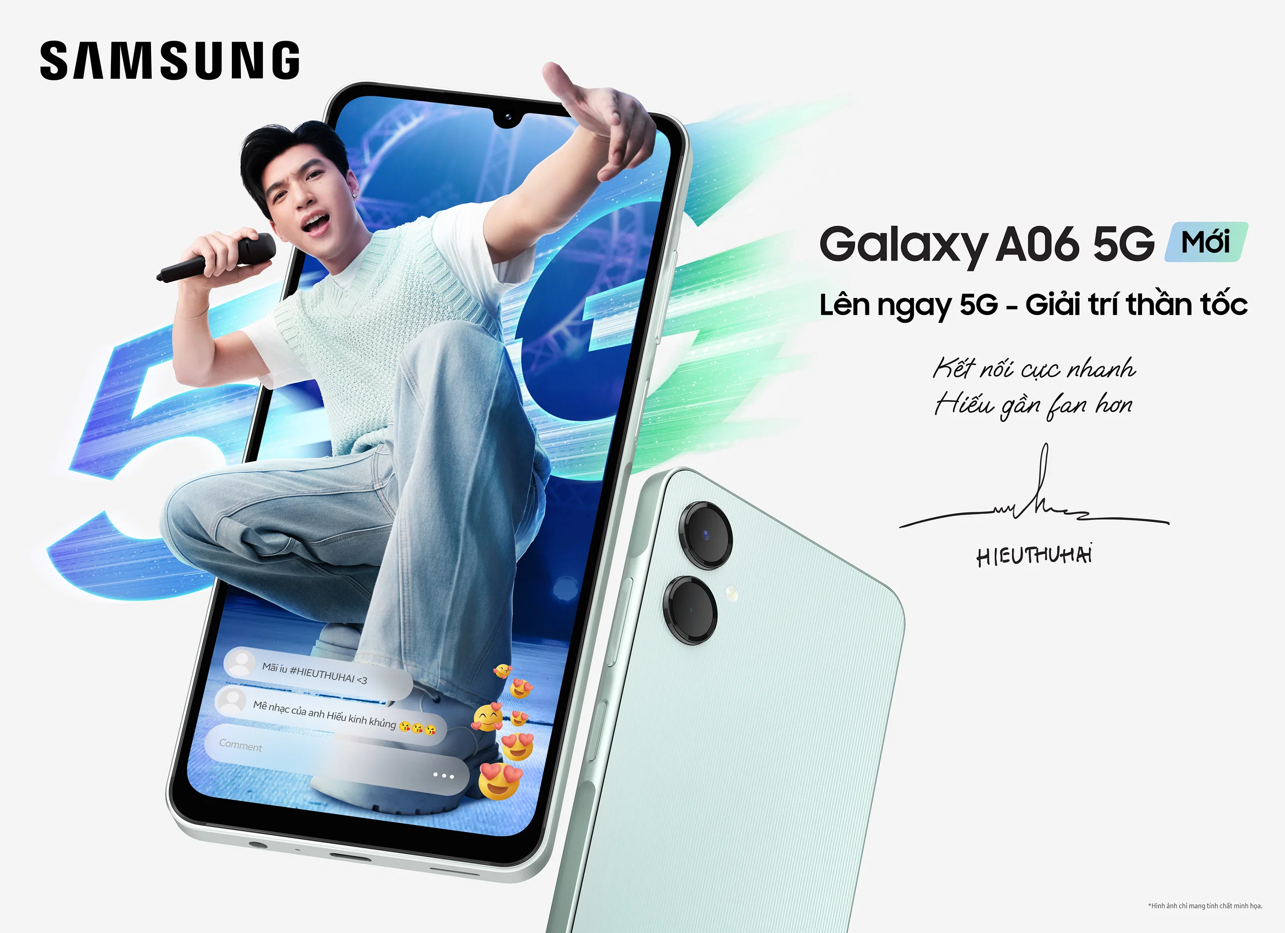 Samsung trình làng Galaxy A06 5G: Kết nối tốc độ cao, hiệu suất ổn định