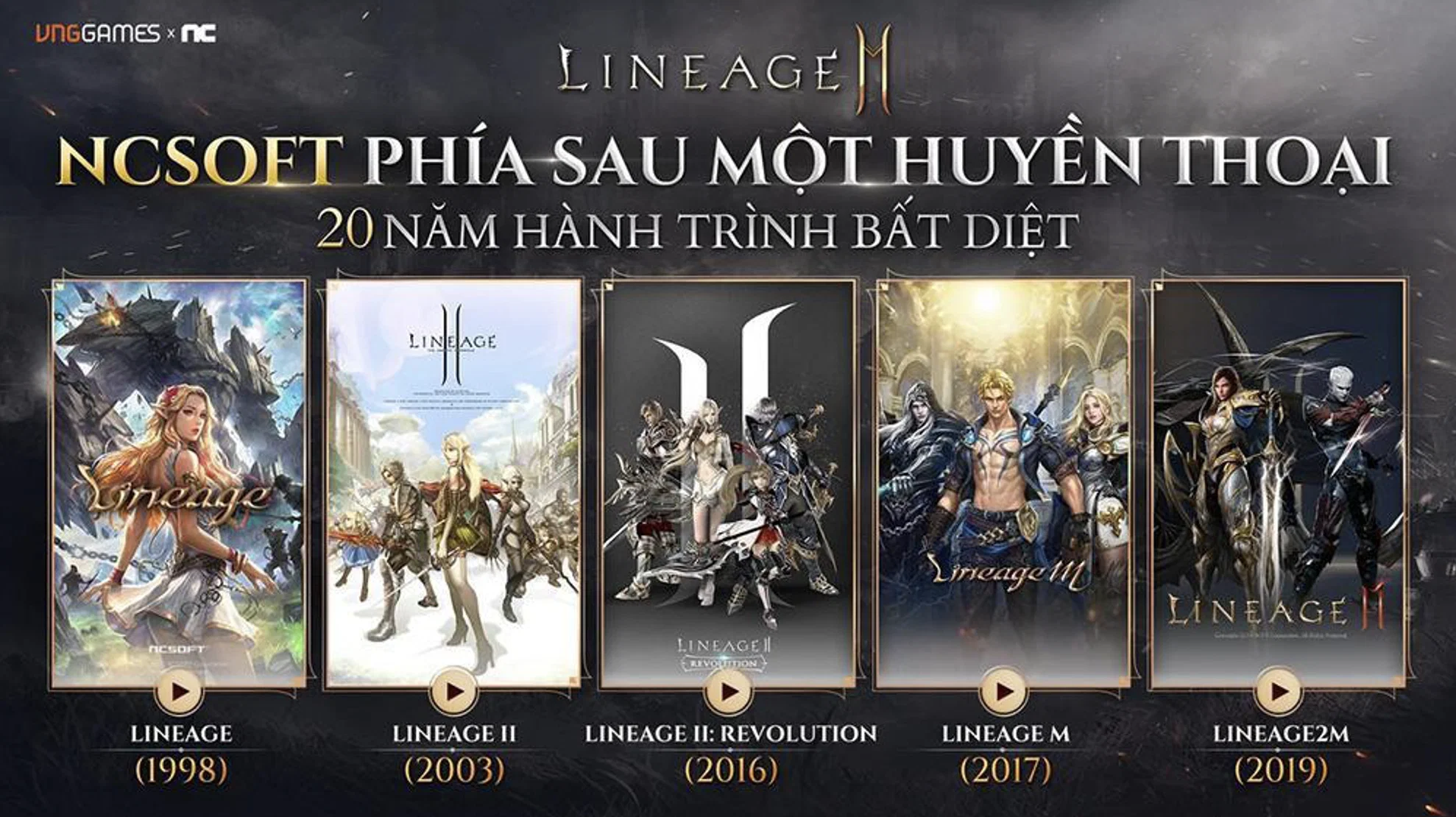 Tựa game siêu phẩm của liên minh VNGGames và NCSOFT - Lineage2M sắp ra mắt tại Việt Nam!