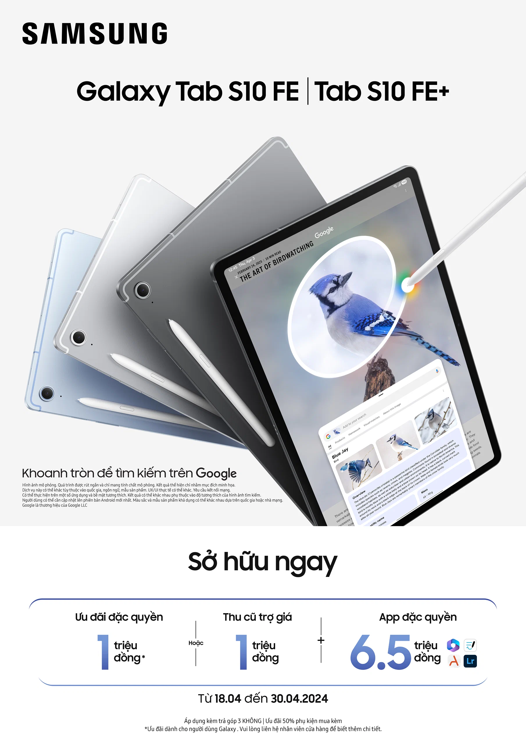 Galaxy Tab S10 FE Series ra mắt: Thiết kế cao cấp, trải nghiệm thông minh