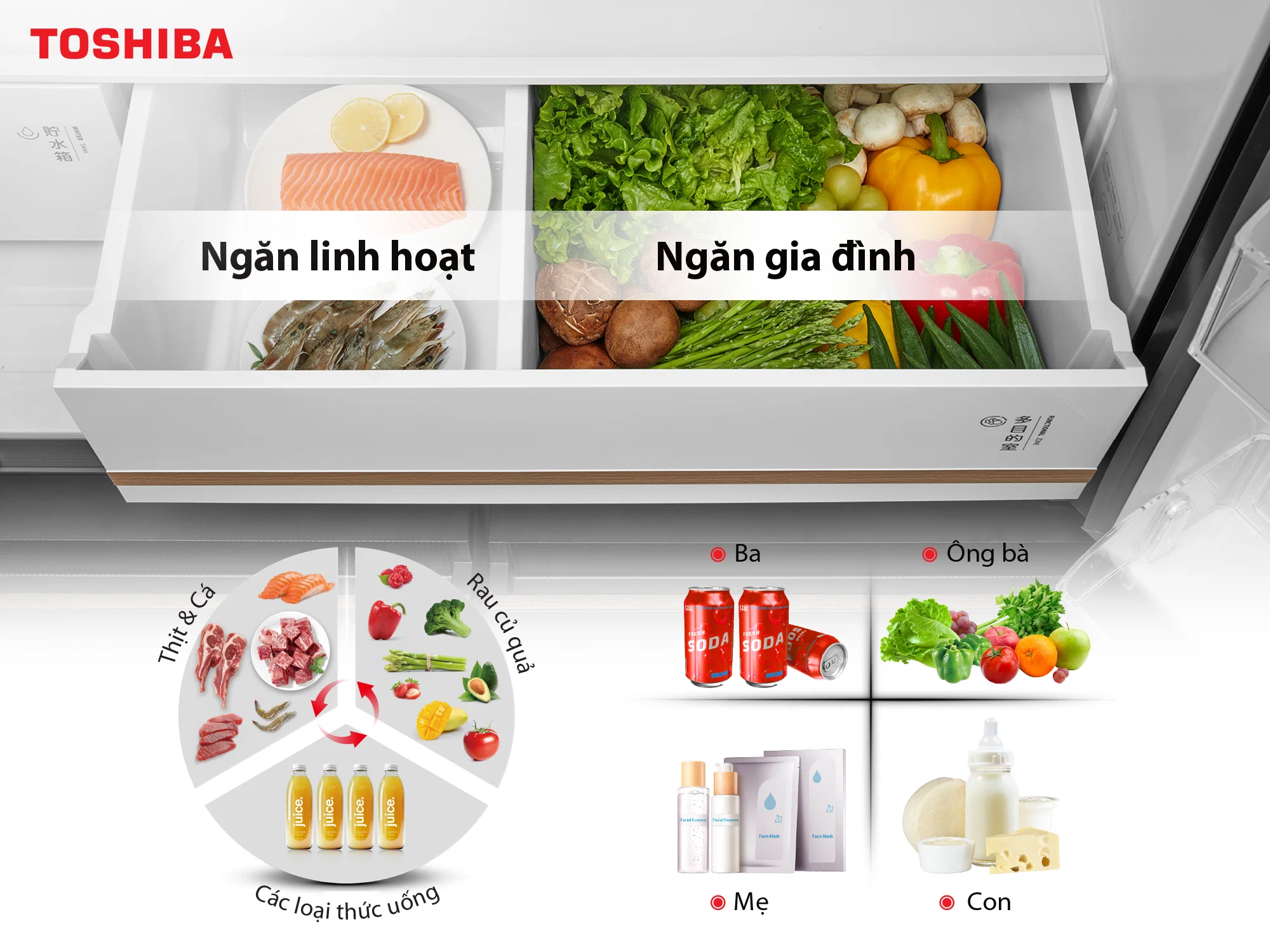 Toshiba NaturePURE 711L chính thức ra mắt - Siêu tủ lạnh dung tích 711L cho gia đình Việt