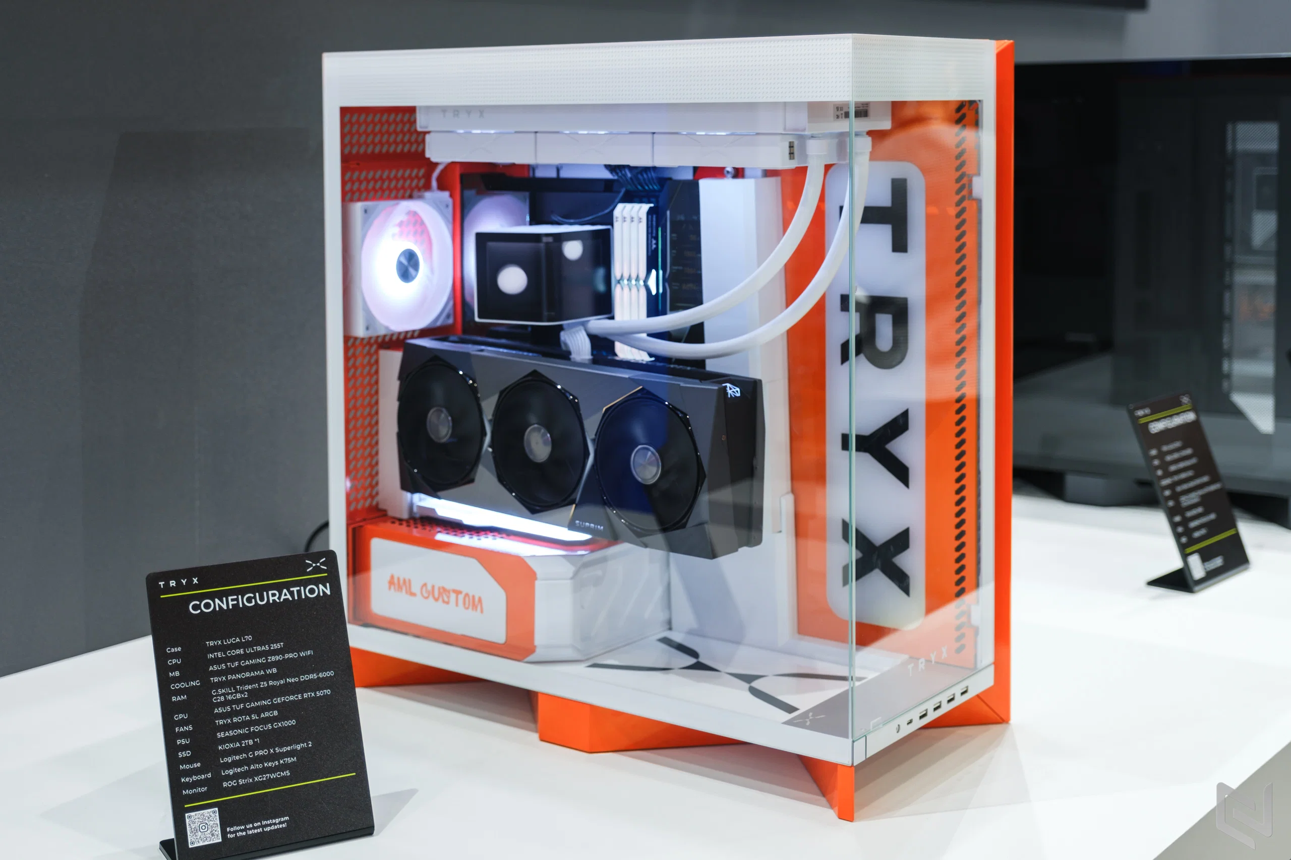 TRYX mang loạt tản nhiệt, vỏ máy độc đáo đến COMPUTEX 2025