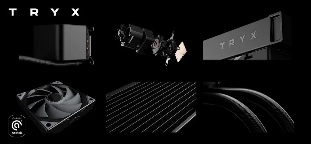 Dòng sản phẩm TRYX cập bến Việt Nam: PANORAMA màn hình AMOLED, quạt ROTA hiệu suất cao và thùng máy LUCA tối giản