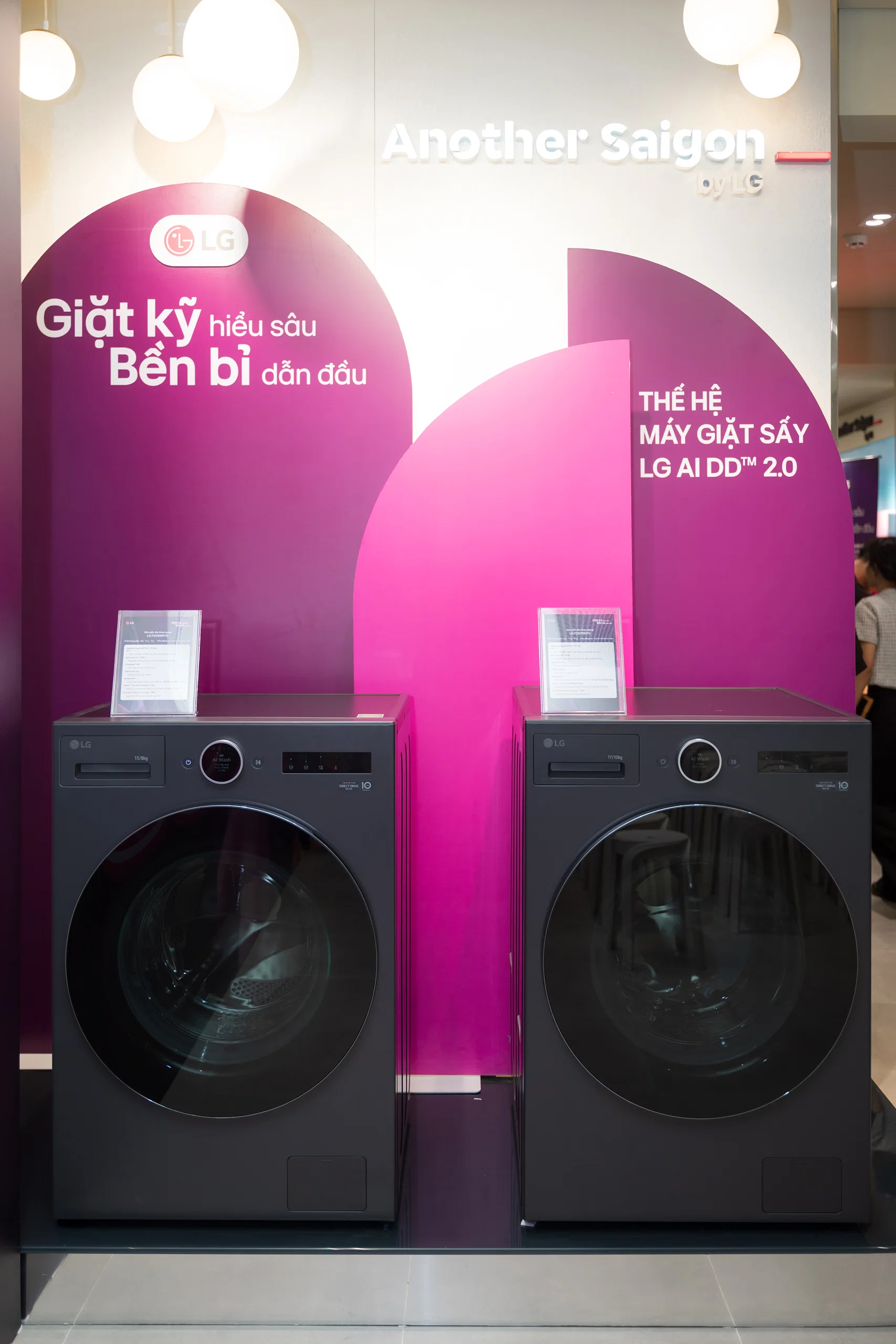 Khám phá LG AI DD 2.0: Giặt thông minh, tiết kiệm điện năng, thiết kế tối giản