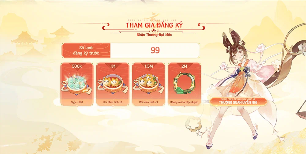 Vong Xuyên Phong Hoa Lục mở đăng ký sớm Open Beta: Tặng giftcode và danh sĩ SR