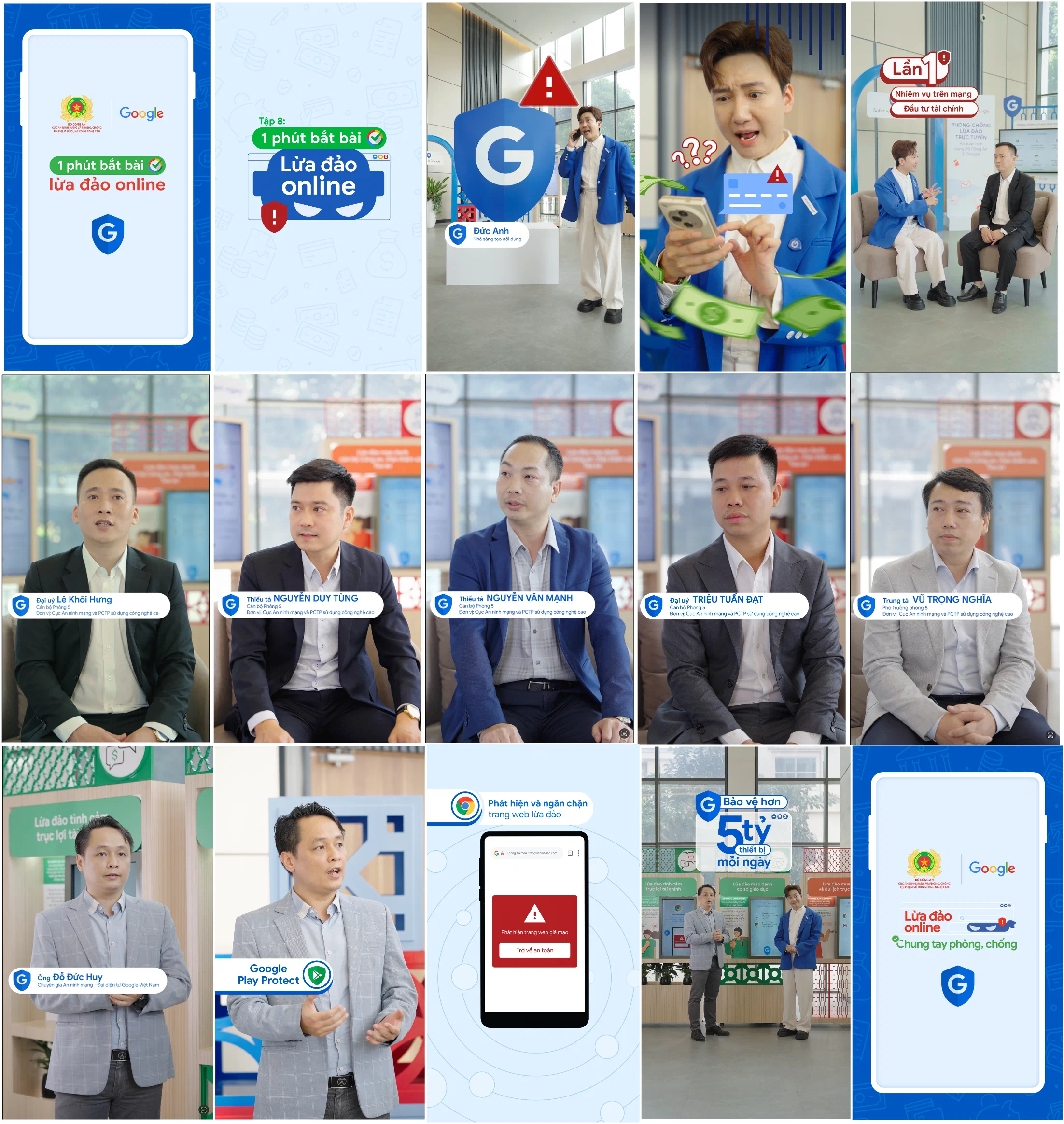 Google và Bộ Công an công bố kết quả chiến dịch chống lừa đảo trực tuyến tại Việt Nam