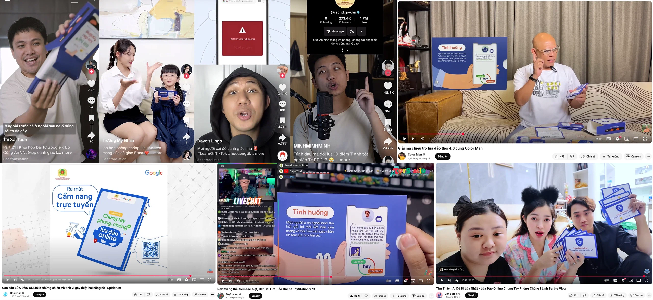 Google và Bộ Công an công bố kết quả chiến dịch chống lừa đảo trực tuyến tại Việt Nam