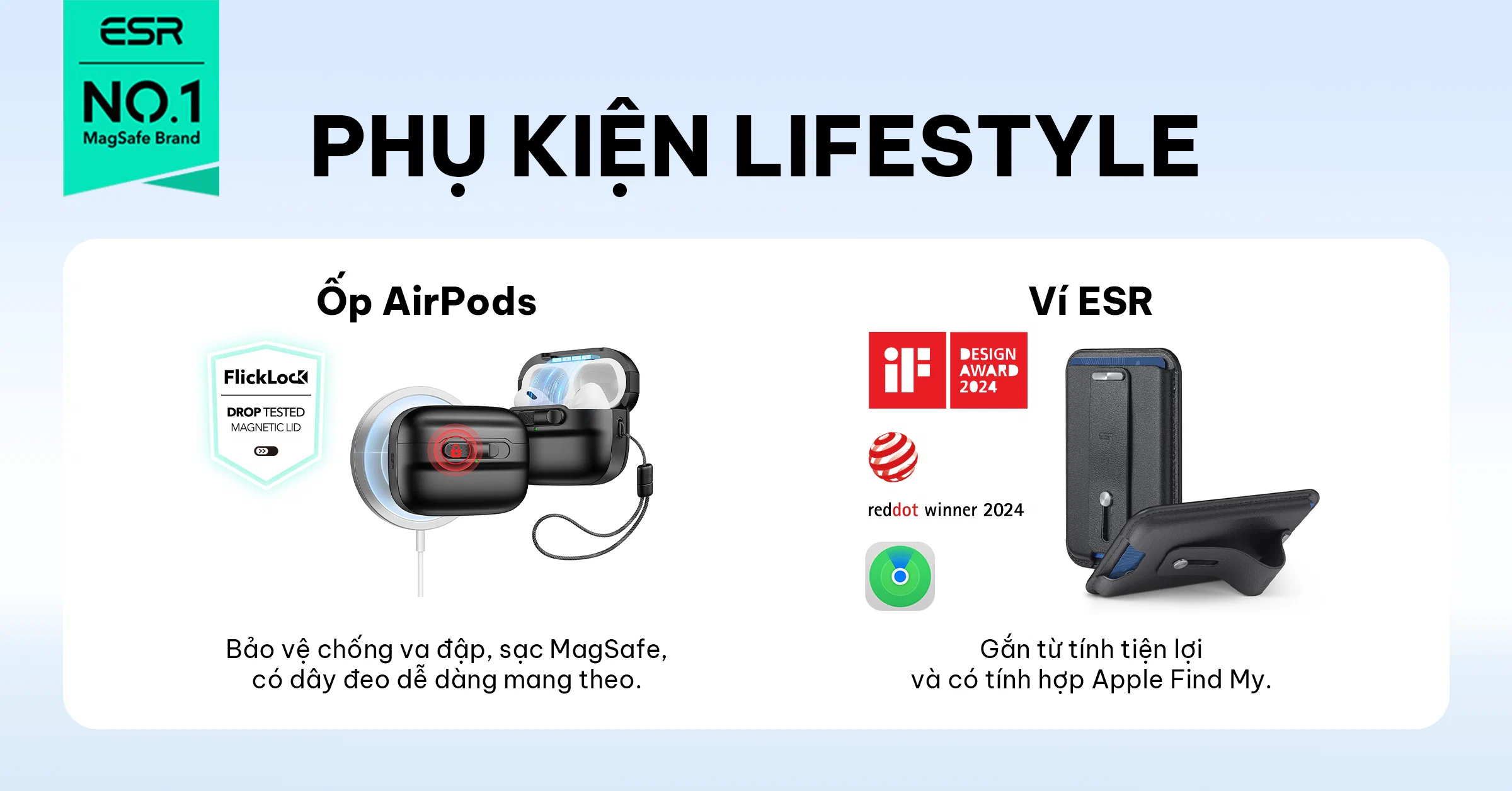 Fast Company vinh danh ESR - Top 10 Thương hiệu sáng tạo toàn cầu 2025, phụ kiện Apple tối ưu