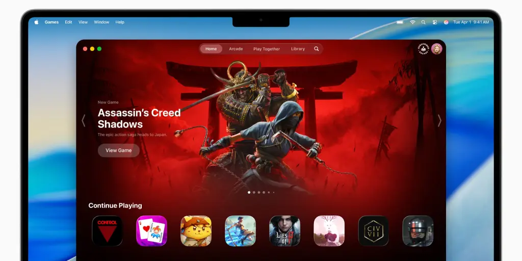 macOS Tahoe bổ sung 3 ứng dụng mới: Journal, Phone và Apple Games