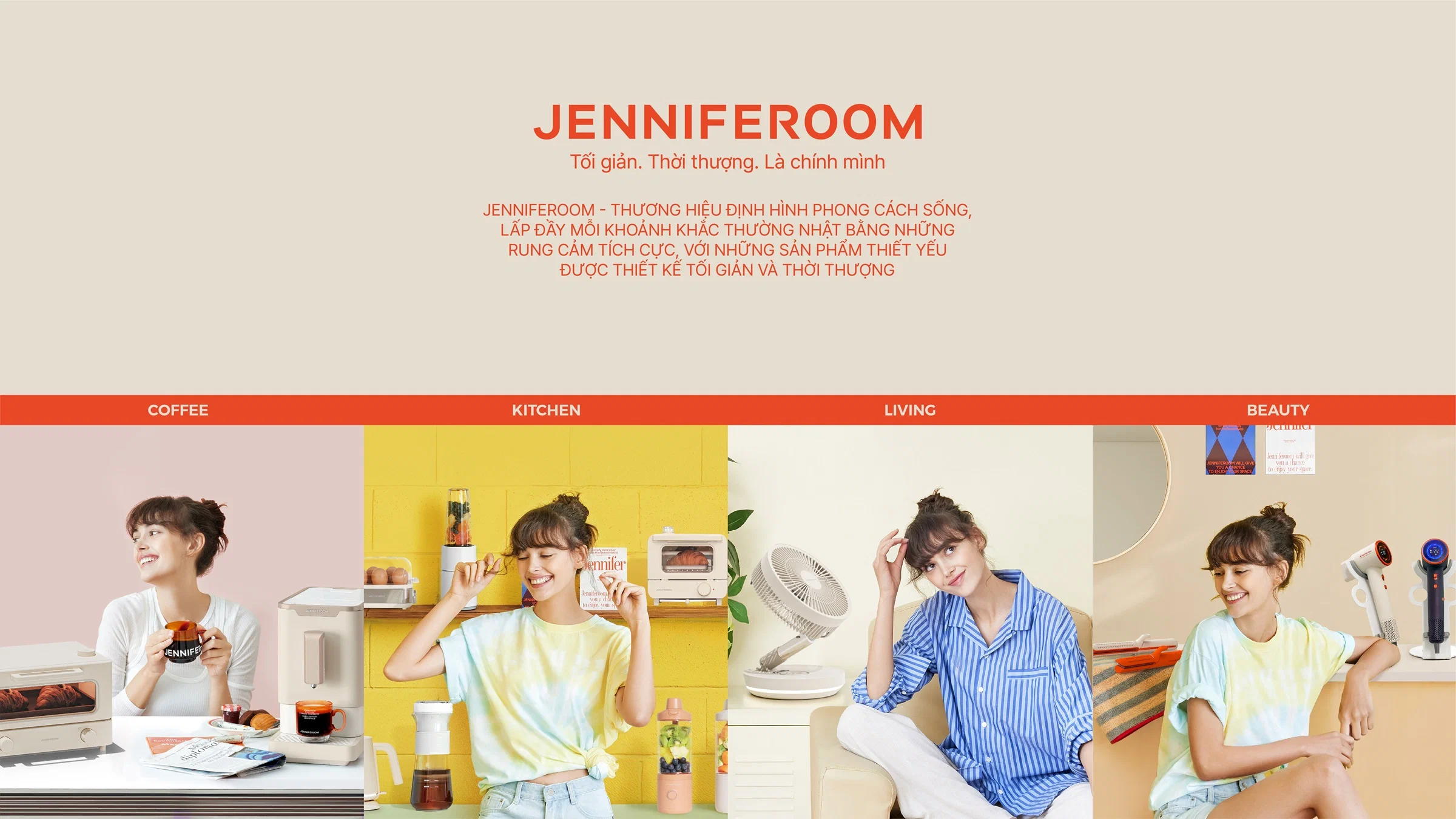 LocknLock mang thương hiệu gia dụng cao cấp JENNIFEROOM đến Việt Nam với loạt sản phẩm ấn tượng