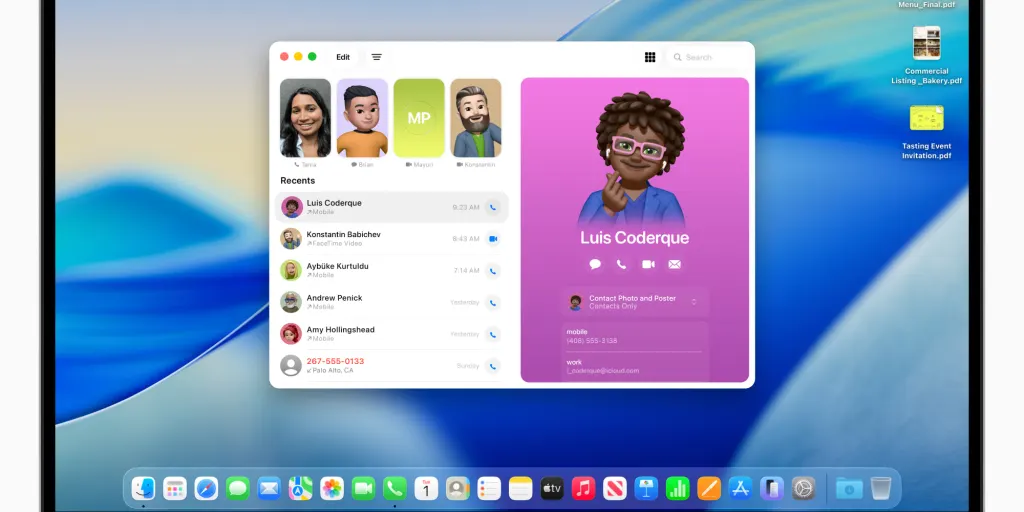 macOS Tahoe bổ sung 3 ứng dụng mới: Journal, Phone và Apple Games