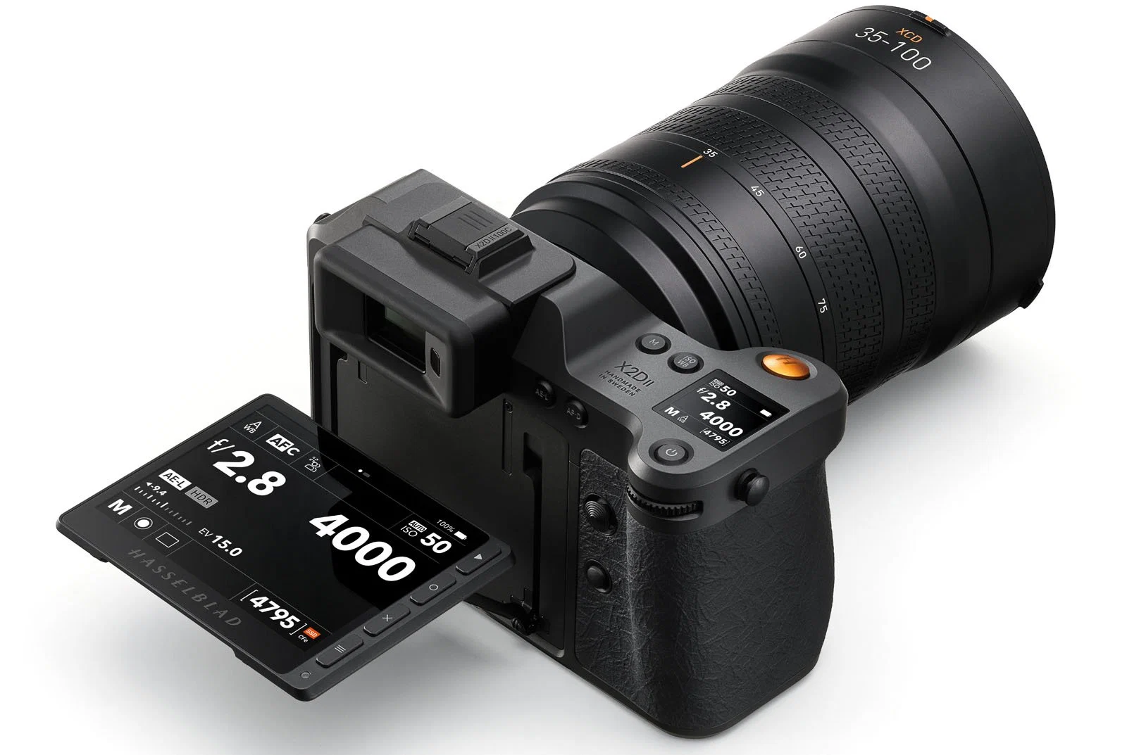Hasselblad X2D II 100C ra mắt: AF-C, HDR, chống rung 10-stop, kèm XCD 35-100mm F2.8-4 E