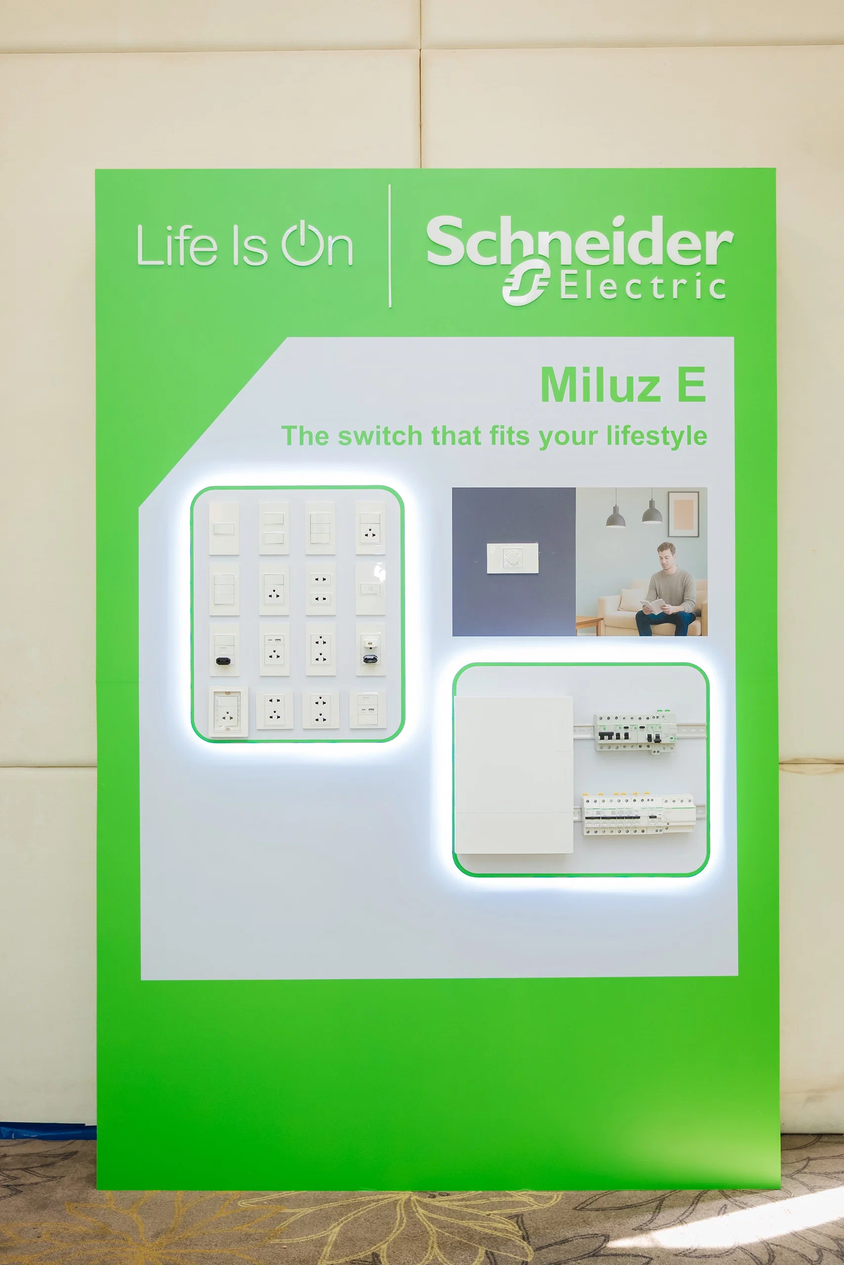 Schneider Electric ra mắt Miluz E: Công tắc, ổ cắm 2 loại mặt che đầu tiên tại Việt Nam