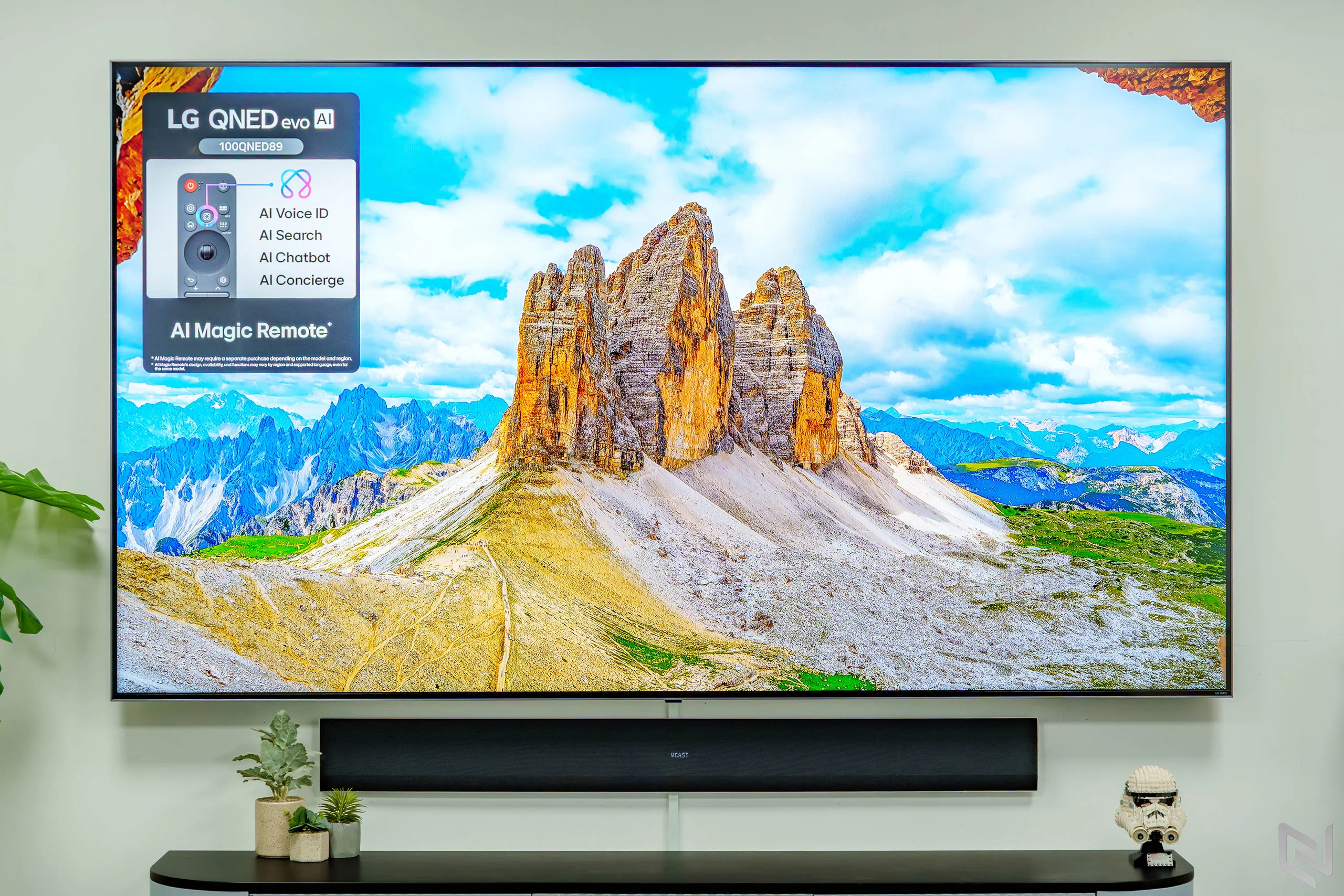 Đánh giá TV LG QNED evo AI MiniLED QNED86 100 inch 4K Smart 2025: Chiến game và xem phim đều đỉnh