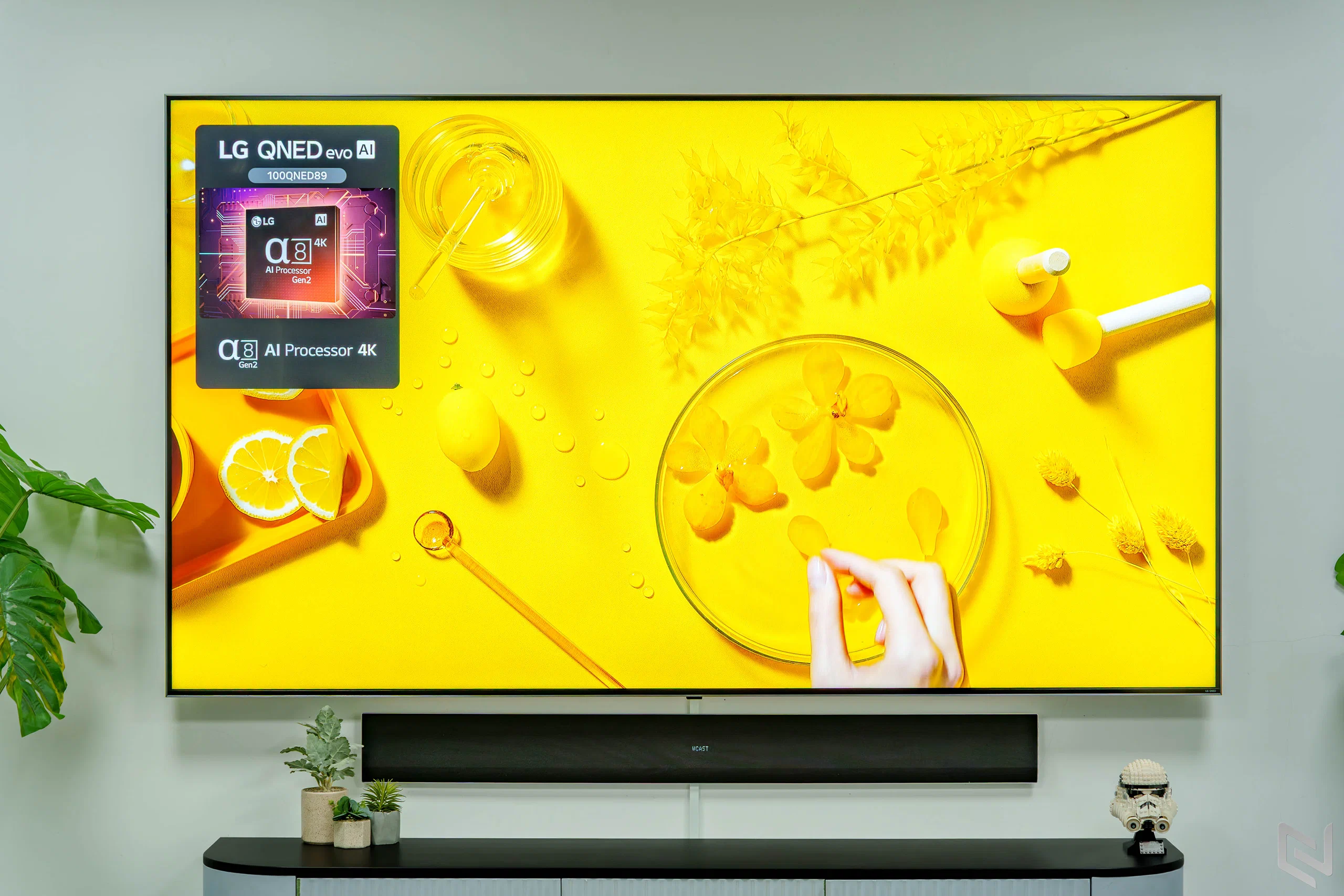 Đánh giá TV LG QNED evo AI MiniLED QNED86 100 inch 4K Smart 2025: Chiến game và xem phim đều đỉnh