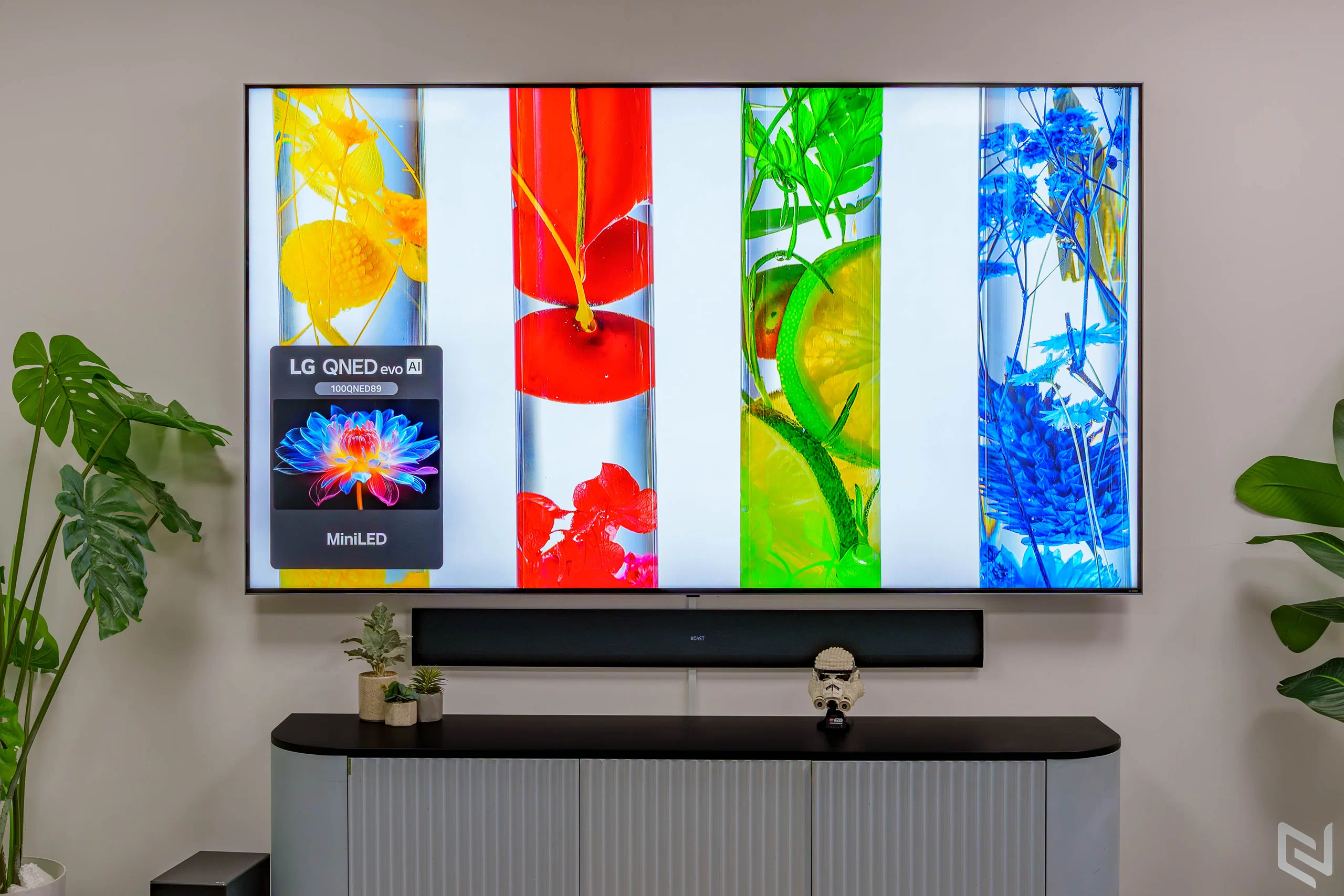 Đánh giá TV LG QNED evo AI MiniLED QNED86 100 inch 4K Smart 2025: Chiến game và xem phim đều đỉnh