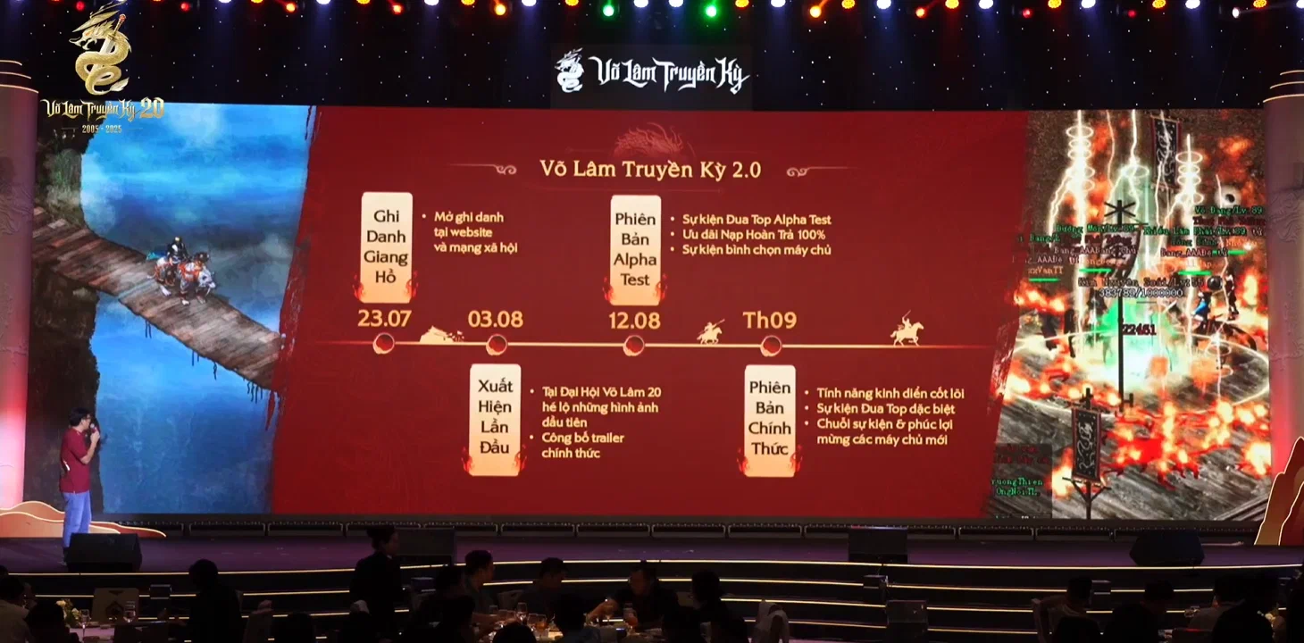 Võ Lâm Truyền Kỳ 2.0: Đồ họa Full HD 60FPS, “Quà sinh nhật” 20 năm dành tặng cộng đồng game thủ