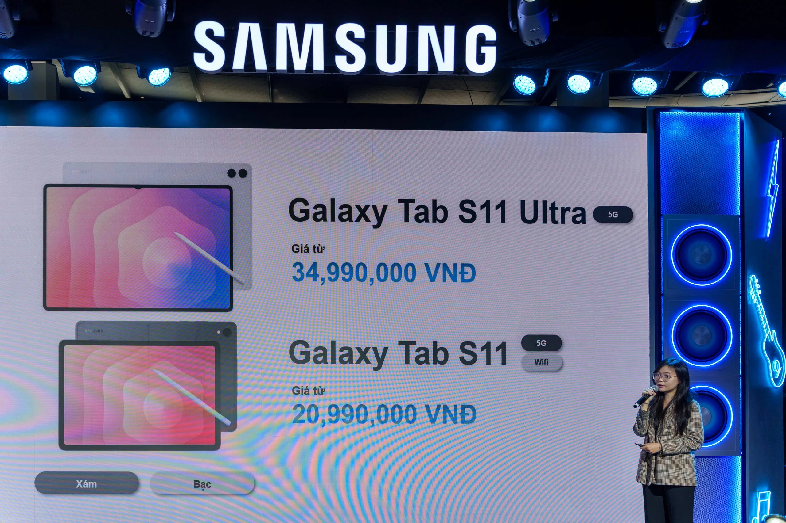 Cận cảnh Galaxy S25 FE, Tab S11 series và Galaxy Buds3 FE mới ra mắt
