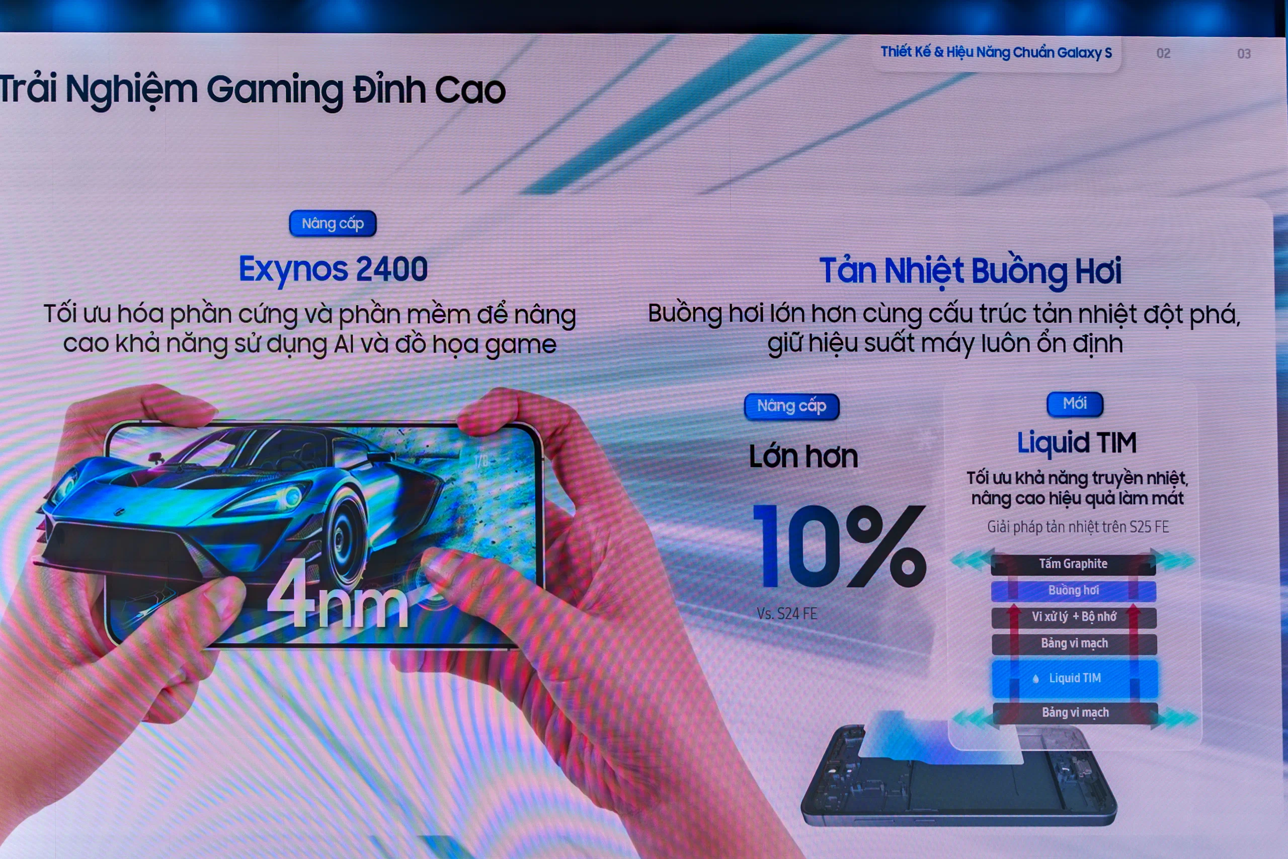 Trải nghiệm chuẩn flagship với hiệu năng đỉnh chóp của Galaxy S25 FE