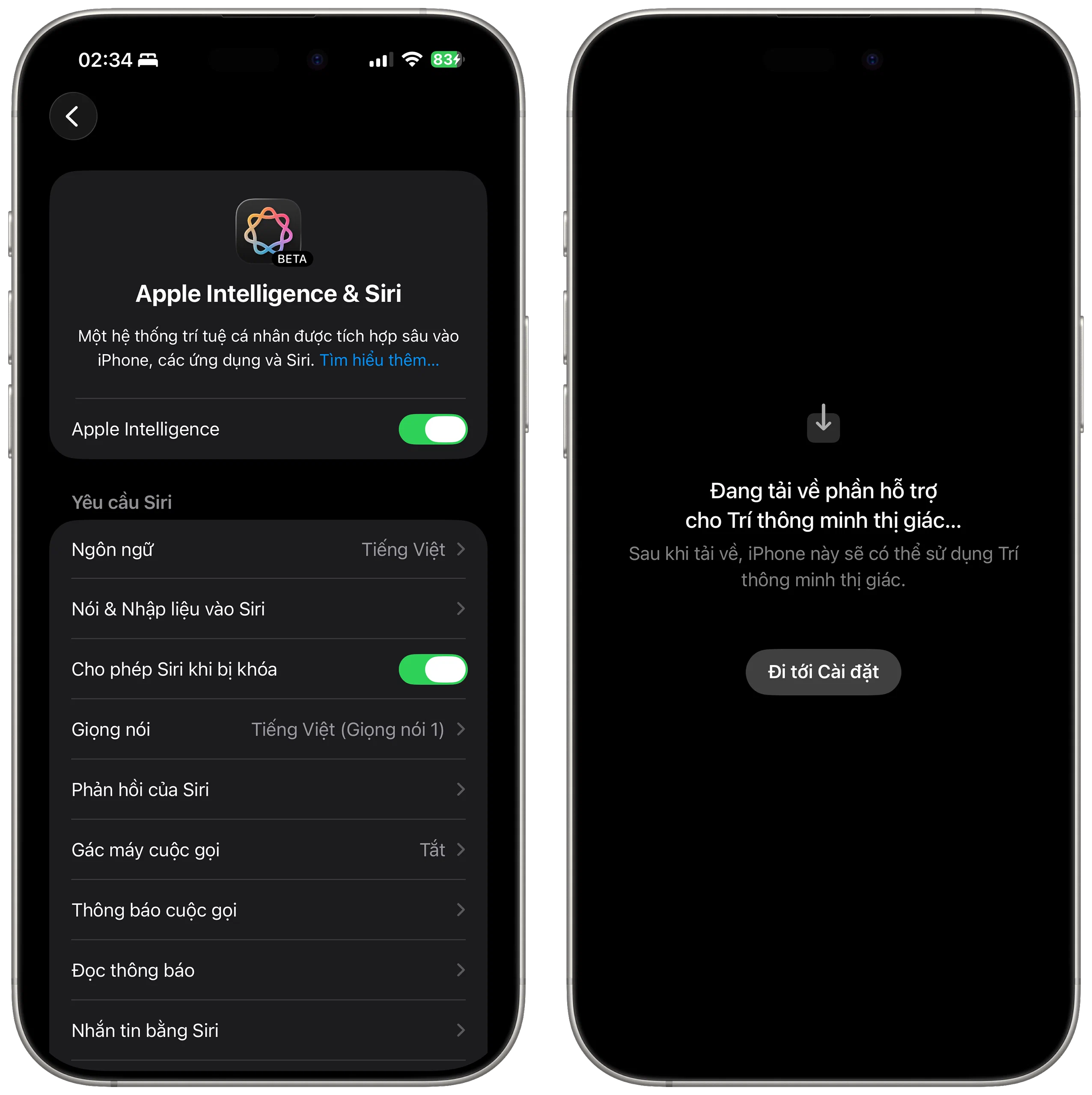 Apple Intelligence chính thức hỗ trợ tiếng Việt trên iOS 26.1 beta