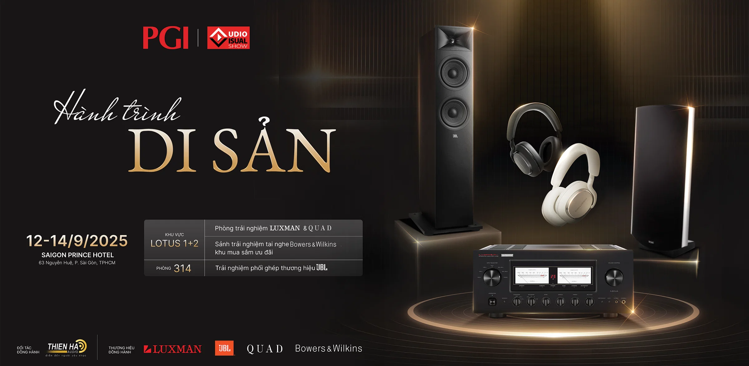 Luxman Centennial: Tôn vinh 100 năm nghệ thuật chế tác âm thanh tại AVSHOW 2025