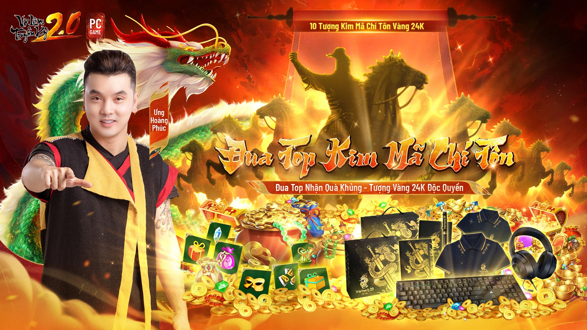 Võ Lâm Truyền Kỳ 2.0 PC chính thức ra mắt: Game thủ sống lại ký ức huy hoàng