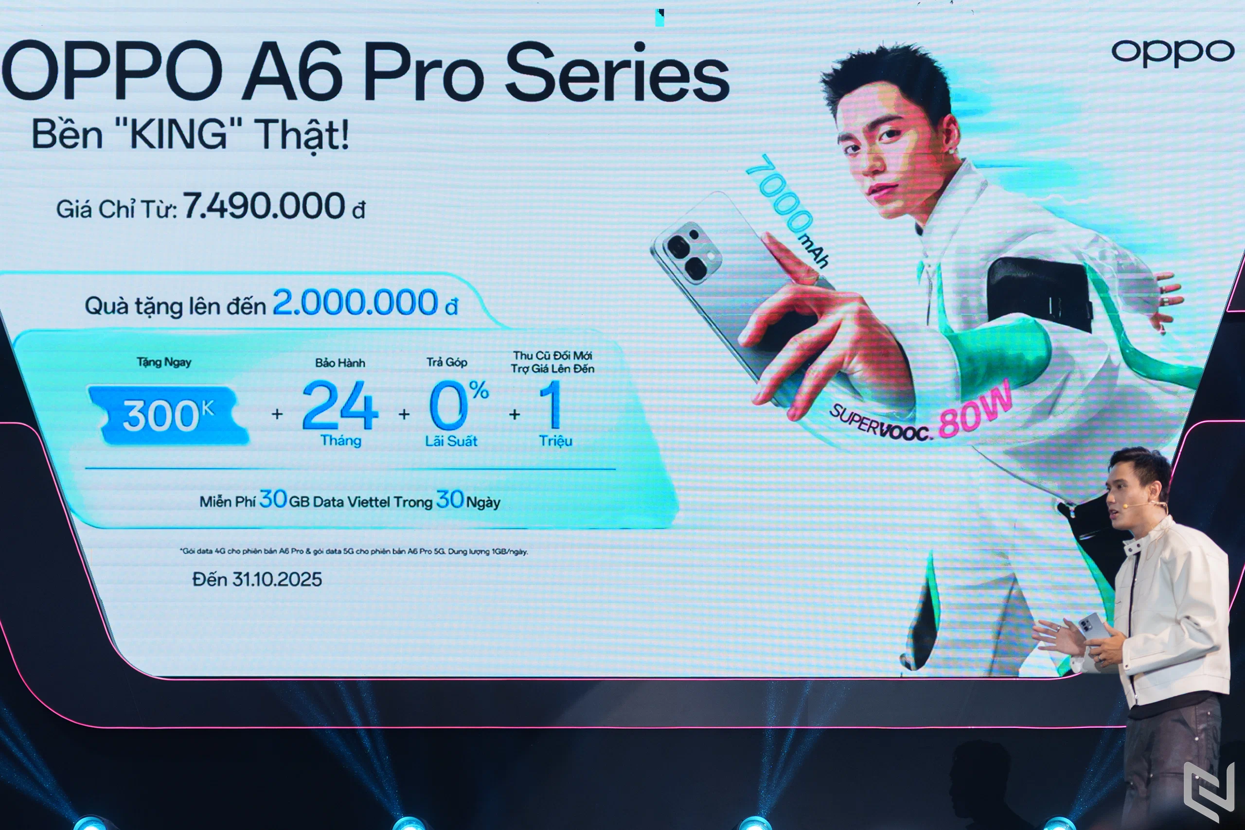 OPPO A6 Pro Series ra mắt: Pin 7,000mAh, sạc 80W và độ bền chuẩn quân đội