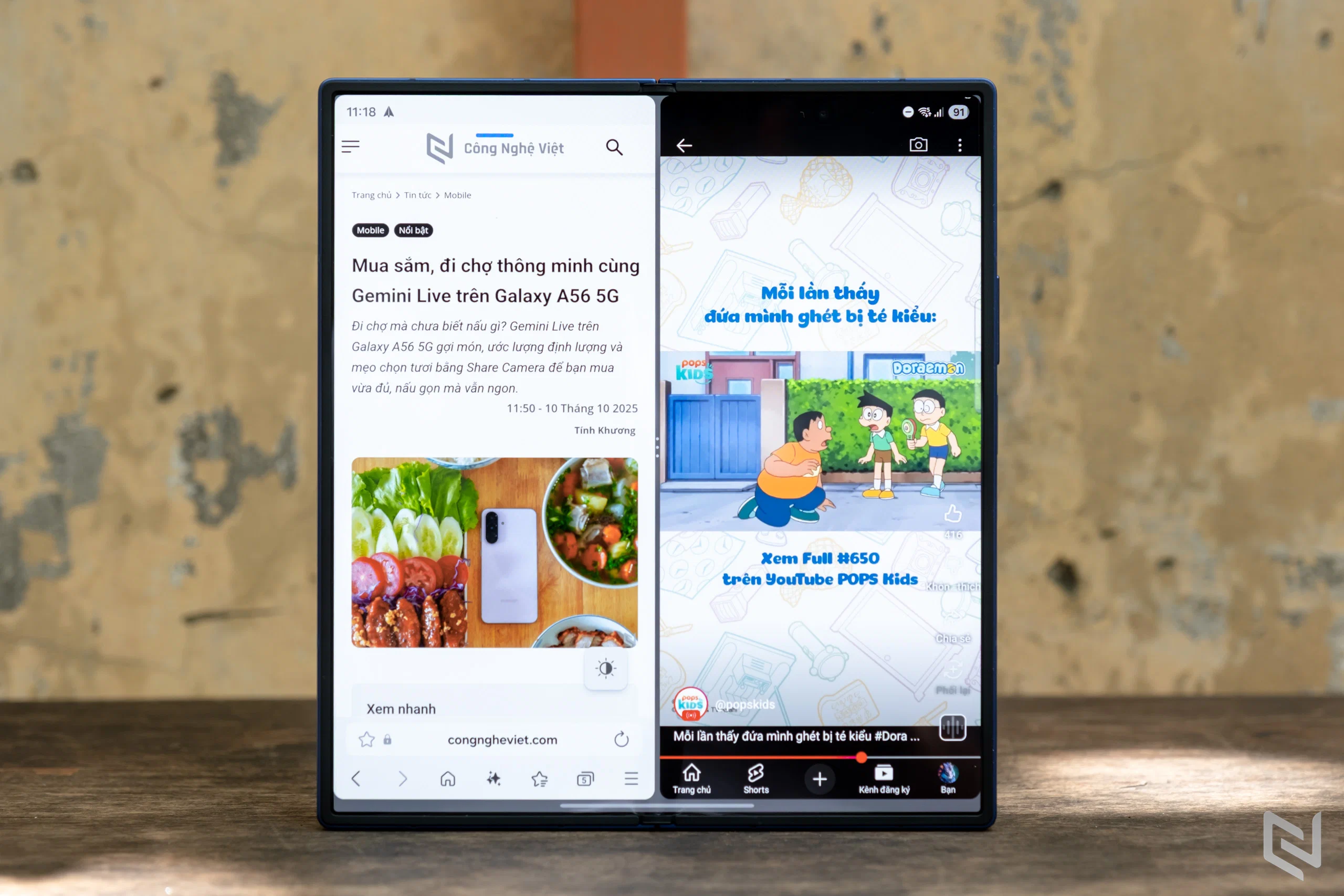 Galaxy Z Fold7 mỏng tiên phong, mở ra trải nghiệm tối đa cho người dùng