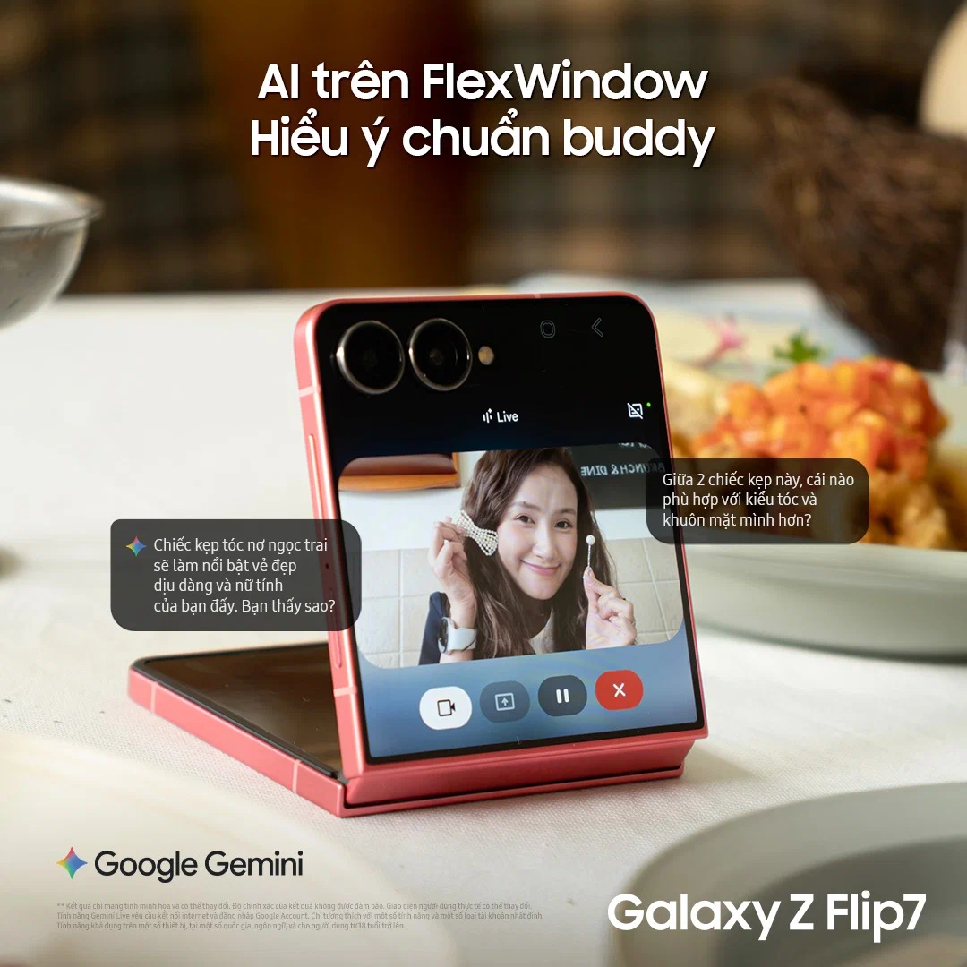 3 tháng 'giữ chuỗi' sáng tạo với Galaxy Z Flip7