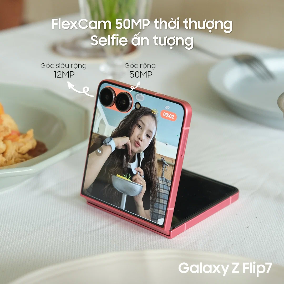 3 tháng 'giữ chuỗi' sáng tạo với Galaxy Z Flip7