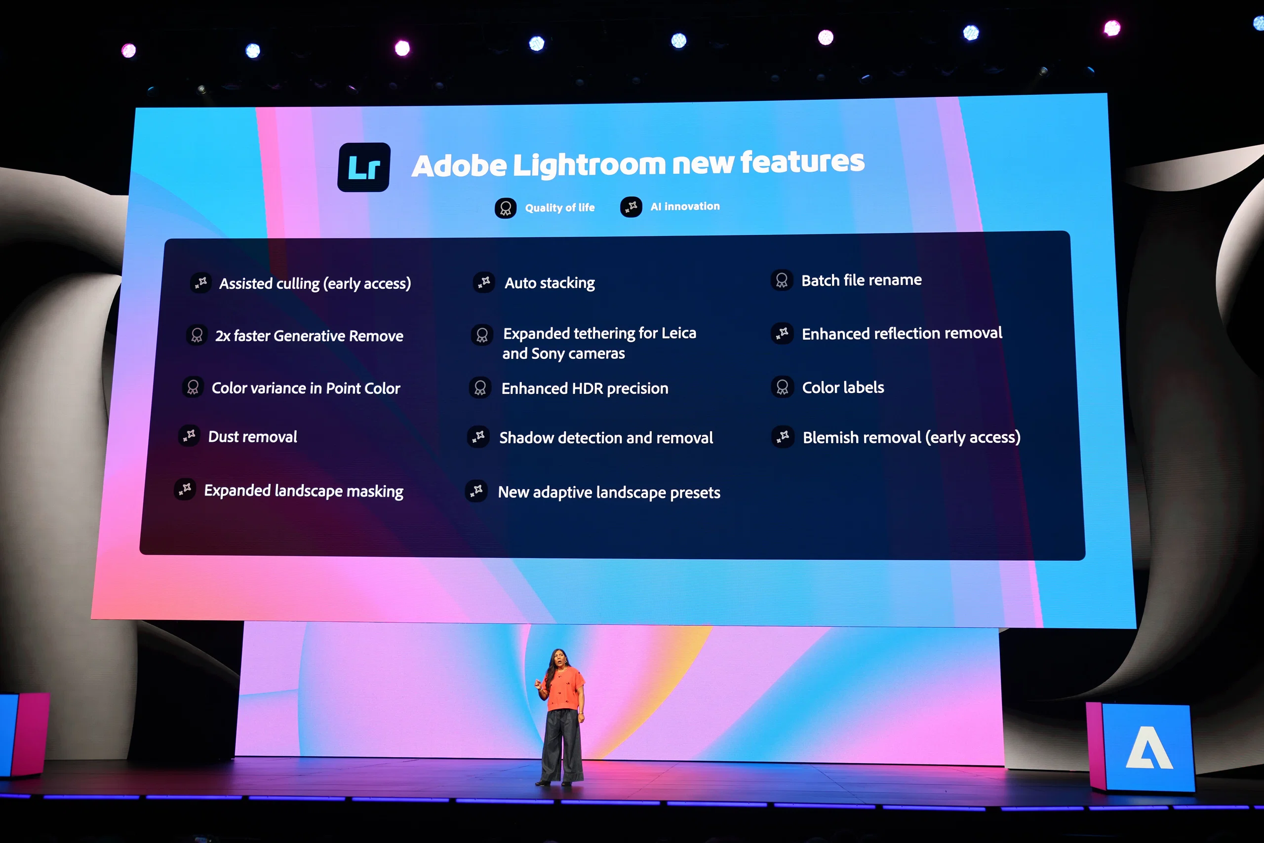 Adobe tung bản cập nhật lớn cho Photoshop và Lightroom tại Adobe Max 2025