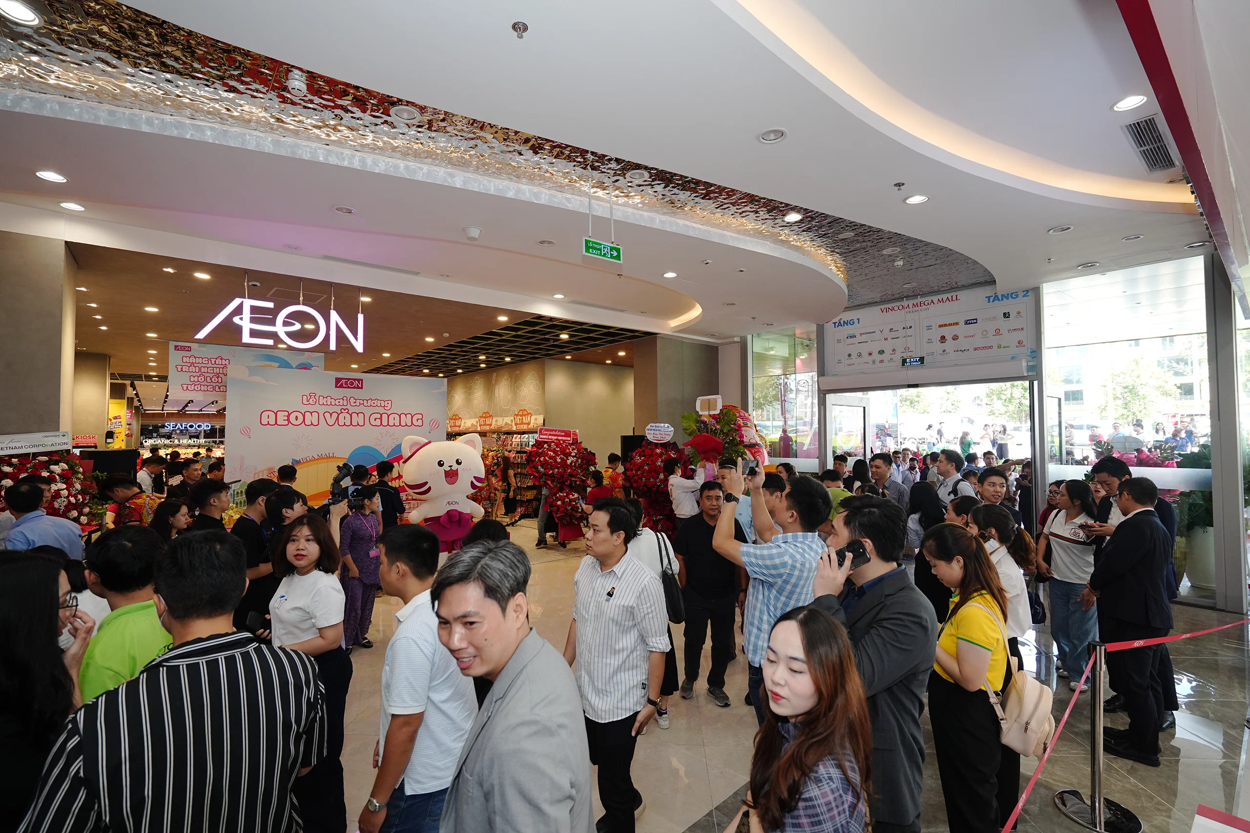 AEON Văn Giang chính thức khai trương: Điểm đến mua sắm mới cho gia đình trẻ phía Đông Hà Nội